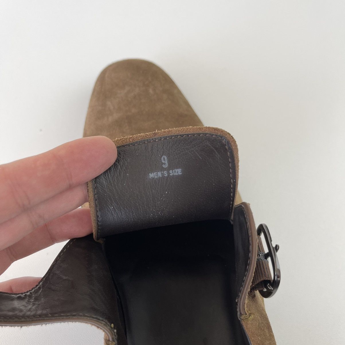 Tod's Tod’s Leather Monk Loafers Camel Made in Italy Rare Size US 10 / EU 43 - 12 Thumbnail