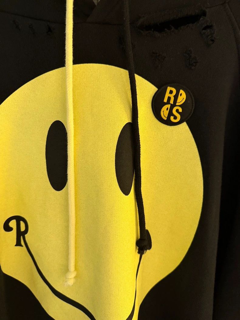 Raf Simons Raf Simons Raf Simons Oversized Hoodie with Smiley Face-25 Size US L / EU 52-54 / 3 - 3 Thumbnail