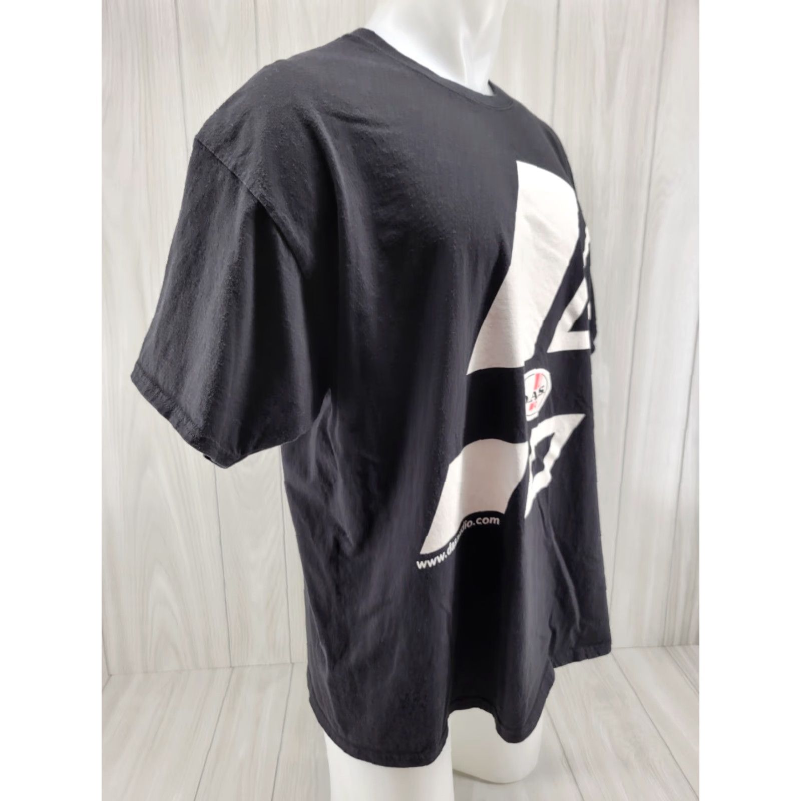 Vintage DAS Shirt Mens 2XL Black Audio Sound Hip Hop T-Shirt Crew Neck Short Sleeve Cotton Jersey Size US XXL / EU 58 / 5 - 5 Thumbnail