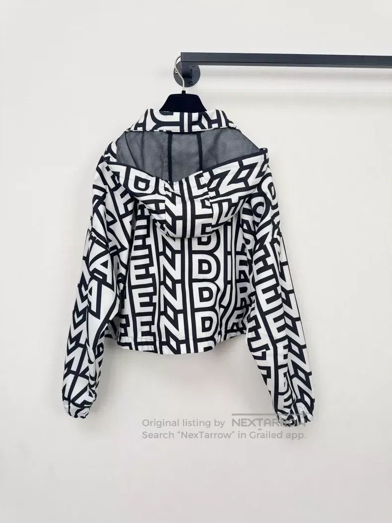 Fendi Fendi Nylon Windbreaker Jacket Size S / US 4 / IT 40 - 6 Thumbnail