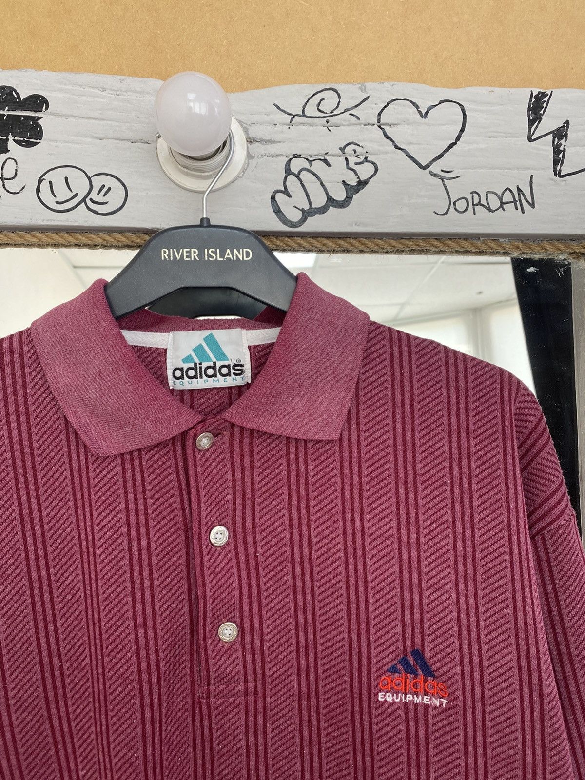Adidas Vintage Adidas Equipment Rugby Shirt Size US L / EU 52-54 / 3 - 6 Thumbnail