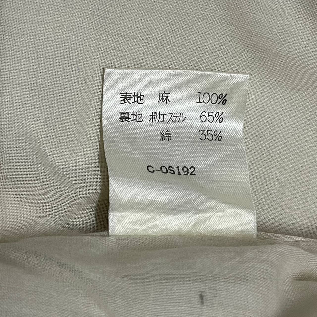 Thierry Mugler Vintage 90's Thierry Mugler Jacket Short Sleeve Linen 100% Size S / US 4 / IT 40 - 13 Thumbnail