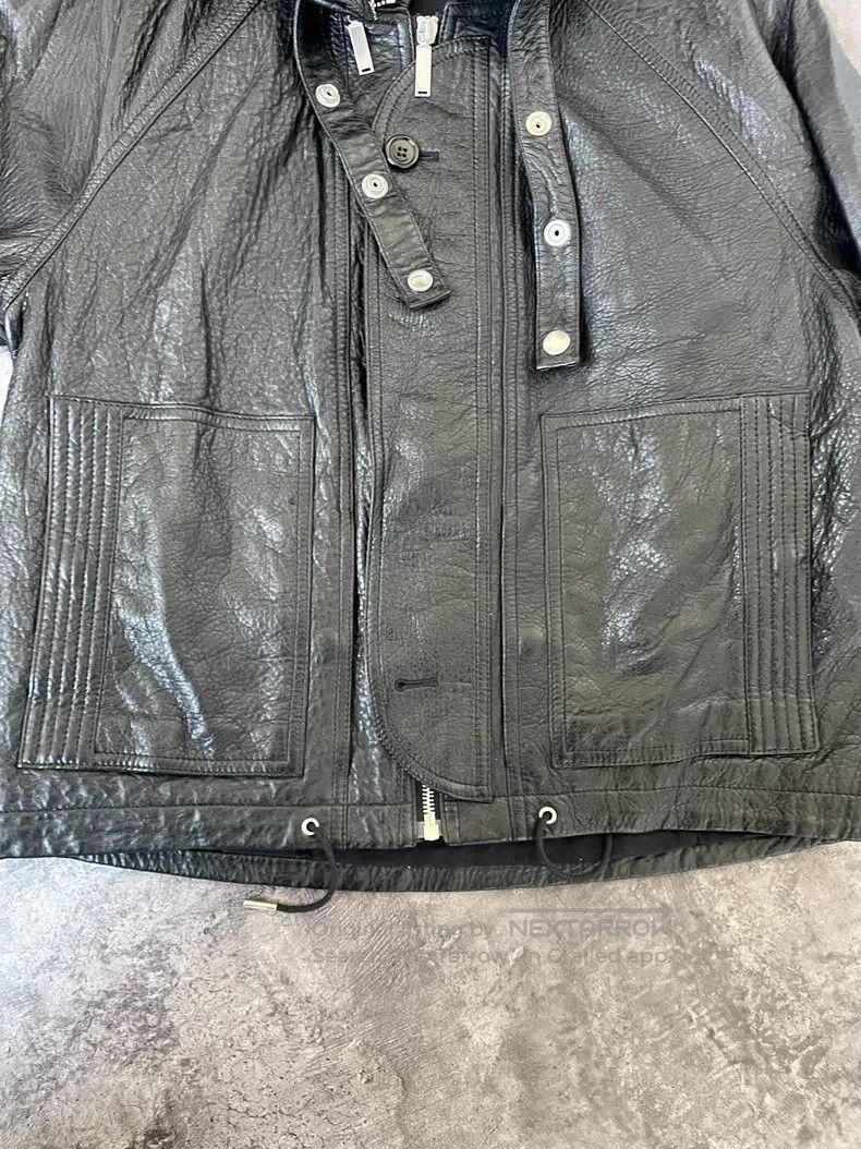 Saint Laurent Paris Saint Laurent Paris Zipper Removable Hooded Sheepskin Leat Size XS / US 0-2 / IT 36-38 - 5 Thumbnail