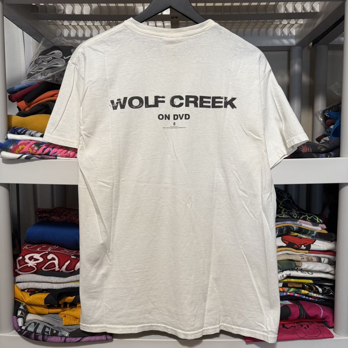 Vintage Vintage 2006 WOLF CREEK DVD UNRATED VERSION MOVIE PROMO Size US L / EU 52-54 / 3 - 2 Thumbnail