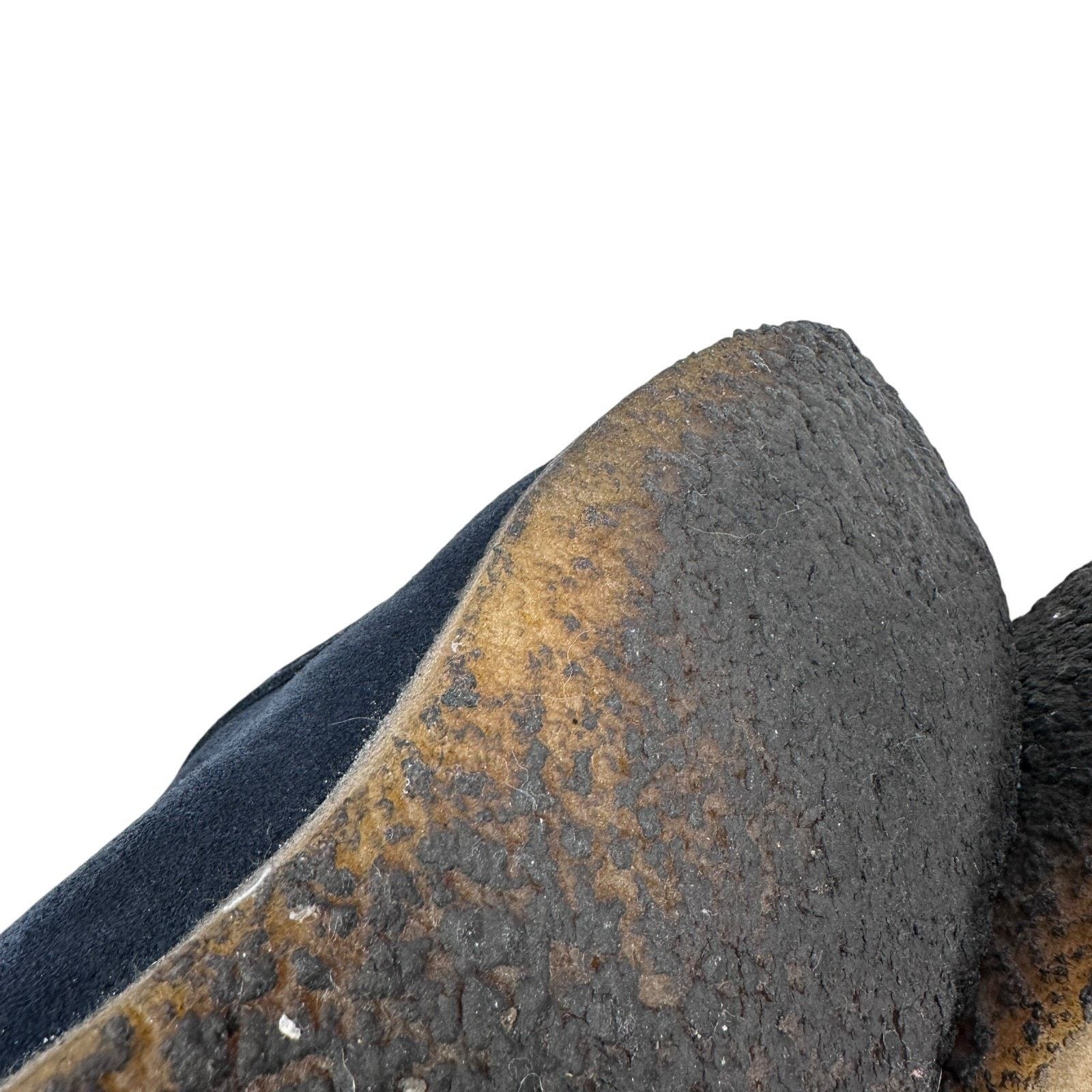 Clarks Clarks Wallabee Boots Mens US 7.5 Navy Blue Suede Lace Shoes Size US 7.5 / EU 40-41 - 9 Thumbnail