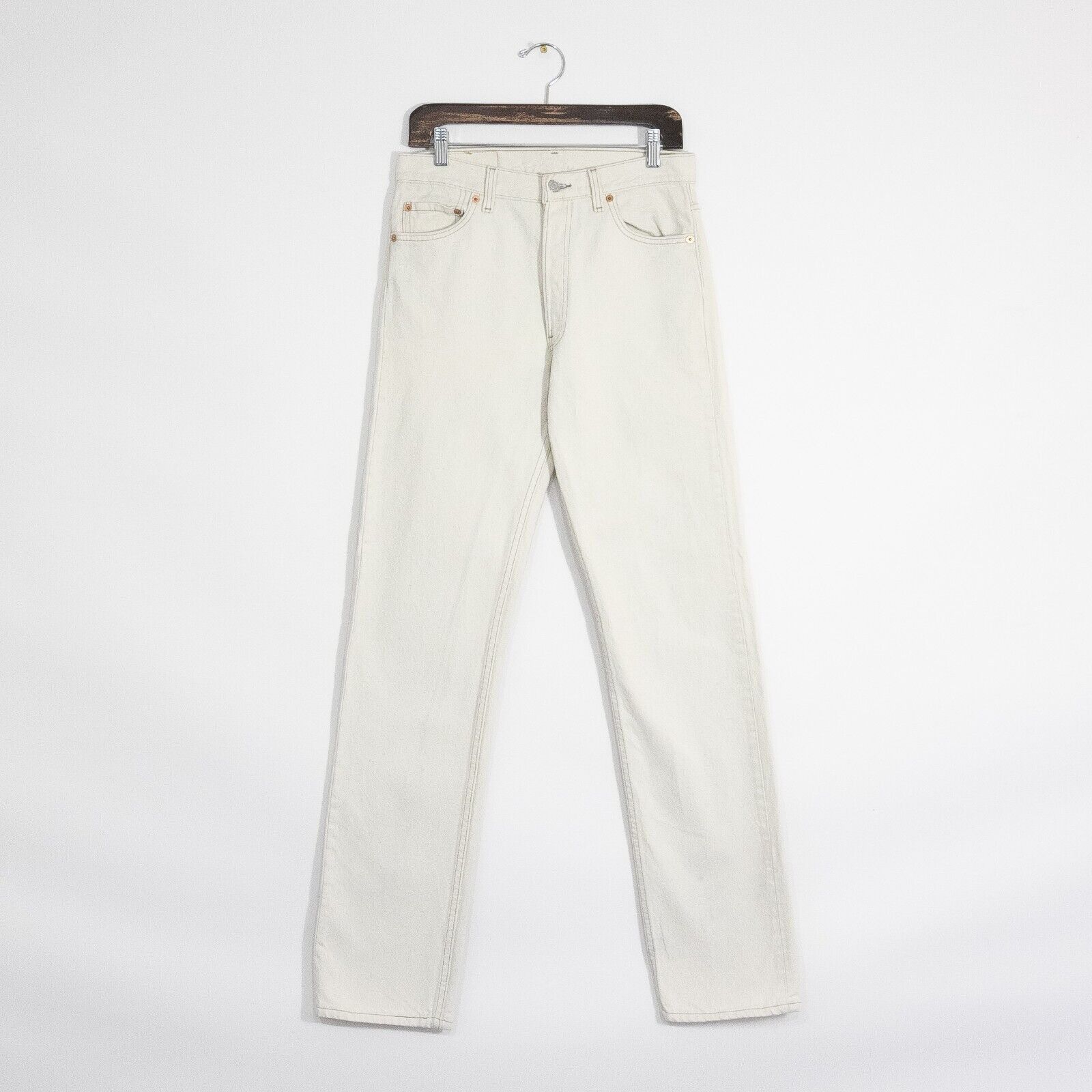 Levi's Vintage 90s Levis 501 Jeans 28x34 Distressed Natural Cotton Size US 28 / EU 44 - 1 Thumbnail