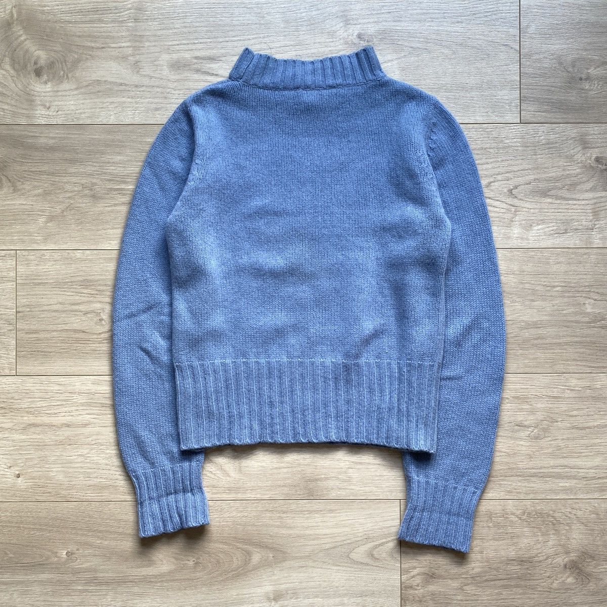 W&LT A/W 2001 W&LT W-Logo Wool Knit Sweater Size US XS / EU 42 / 0 - 3 Thumbnail