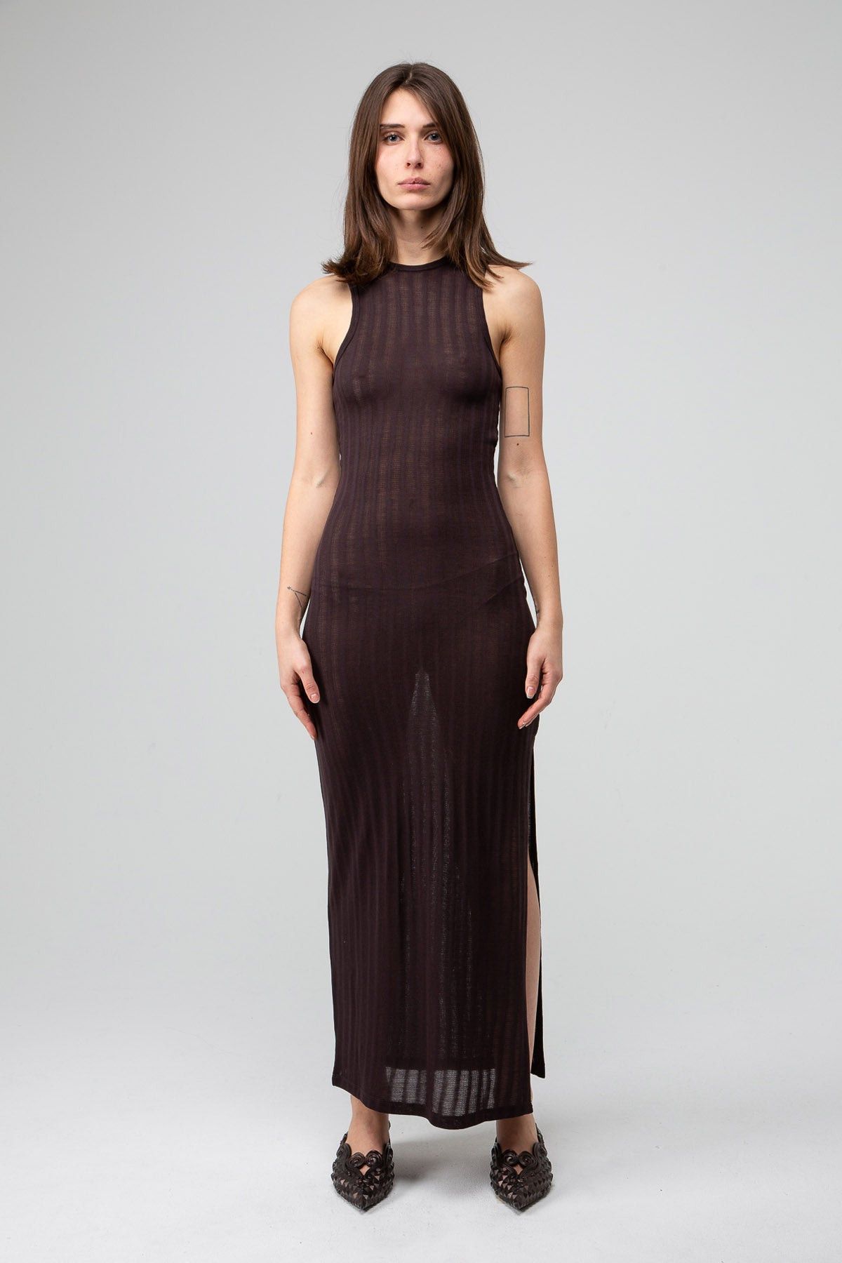 Eckhaus Latta $440 Eckhaus Latta Shrunk Dress Size L / US 10 / IT 46 - 1 Thumbnail