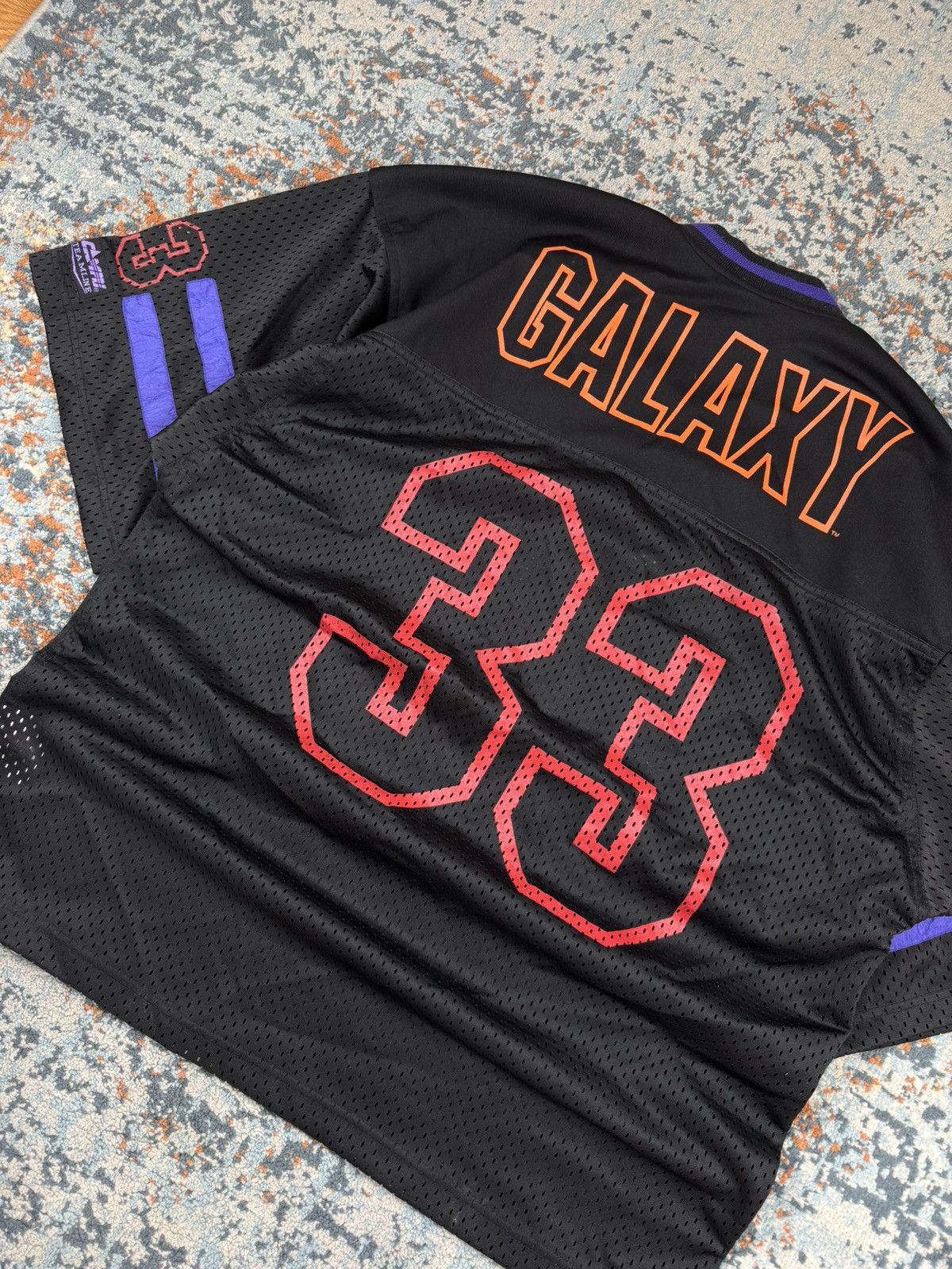 NFL × Vintage Vintage 1991 Frankfurt Galaxy American football jersey 90s Size US XL / EU 56 / 4 - 6 Thumbnail