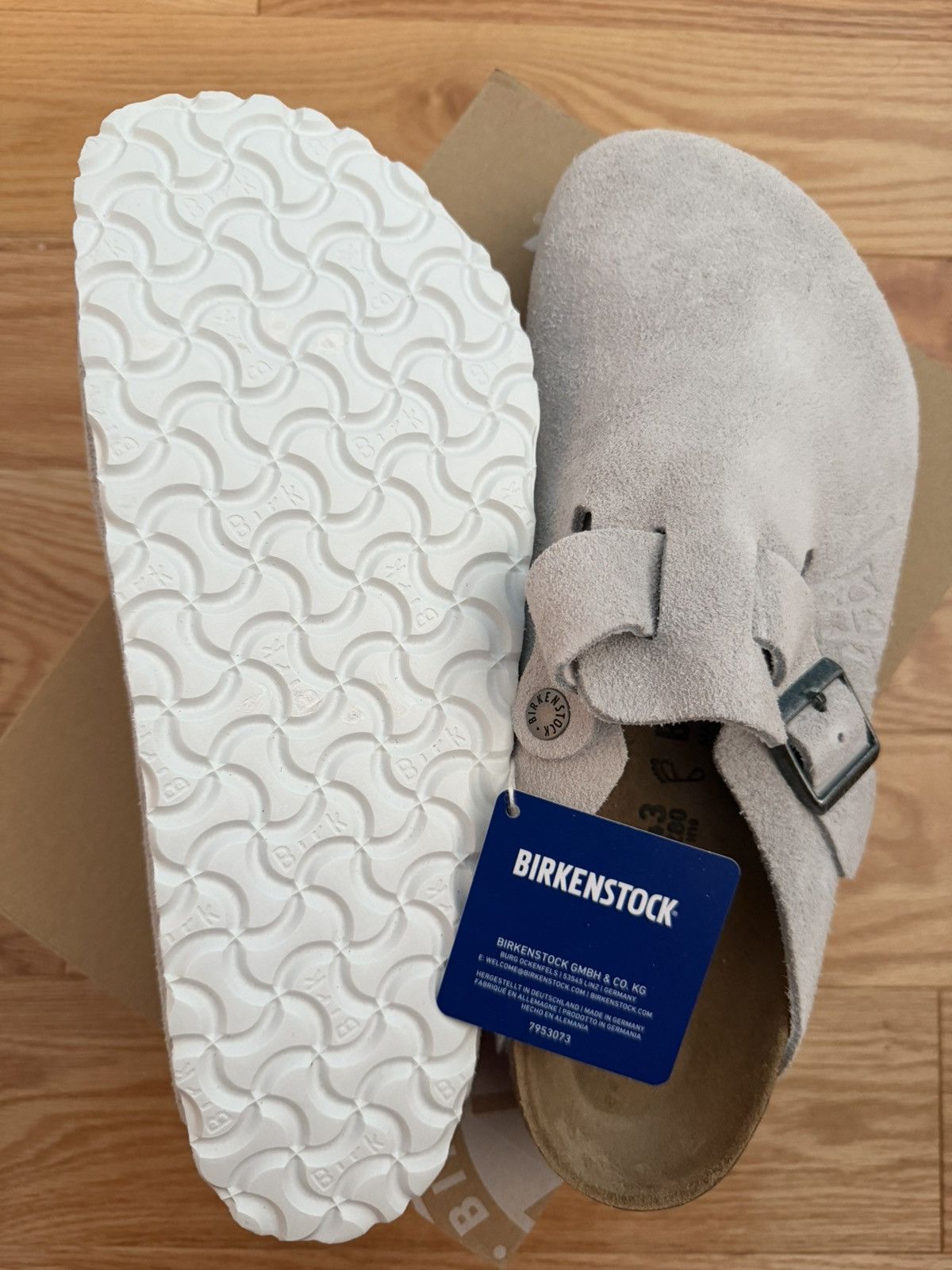 Birkenstock × Stussy Stussy x Birkenstock Boston “Bone” Size US 10 / EU 43 - 4 Thumbnail