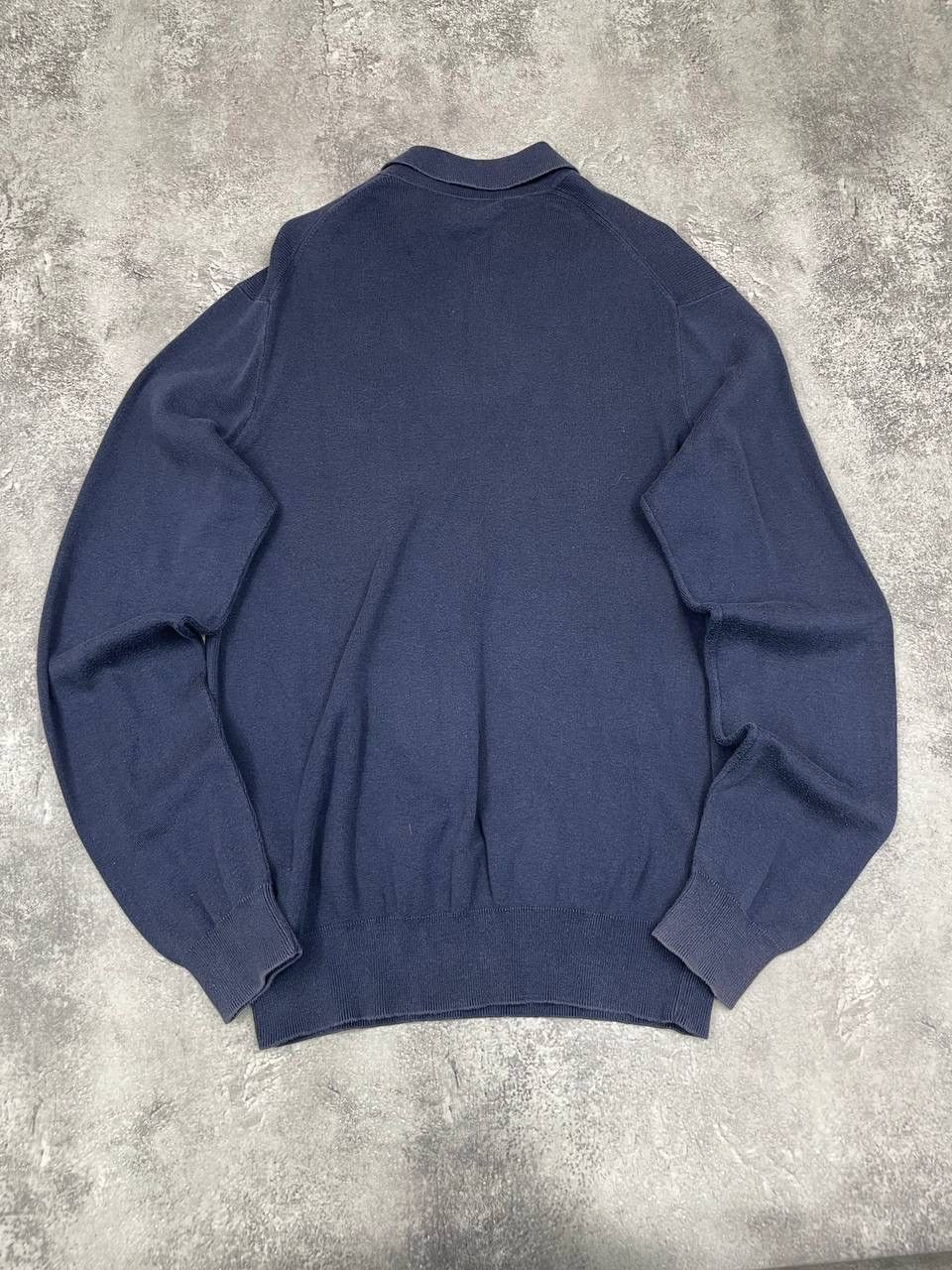 Polo Ralph Lauren Polo Ralph Lauren Men Knit Polo Sweater Classic Fit Navy Size US M / EU 48-50 / 2 - 7 Thumbnail