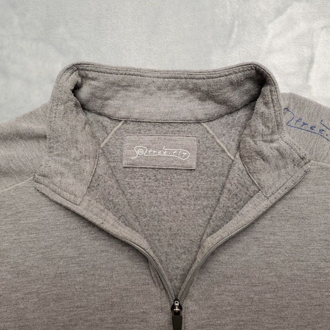 Vintage VINTAGE Free Fly Shirt Mens XXL Gray 1/4 Zip Pullover Sweater Stretch Blend Casual Shirt Mens XXL Gray 1/4 Zip Pullover Sweater Stretch Blend Casual Size US XXL / EU 58 / 5 - 5 Thumbnail