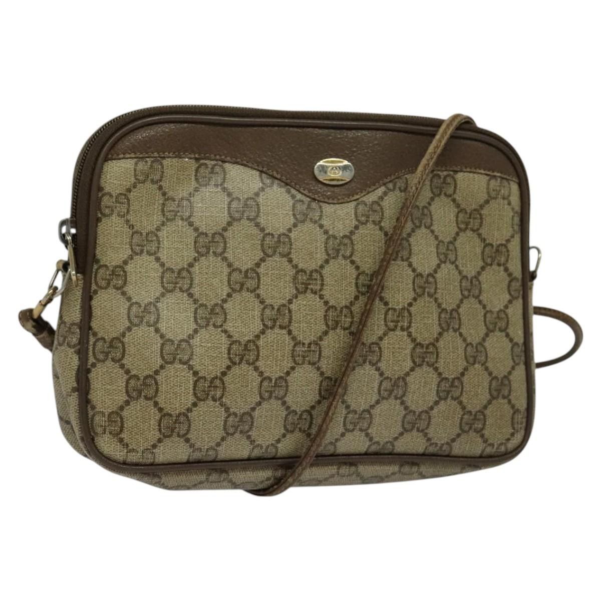 Gucci GUCCI GG Supreme Shoulder Bag Pvc Beige 97 02 068 Size ONE SIZE - 1 Thumbnail
