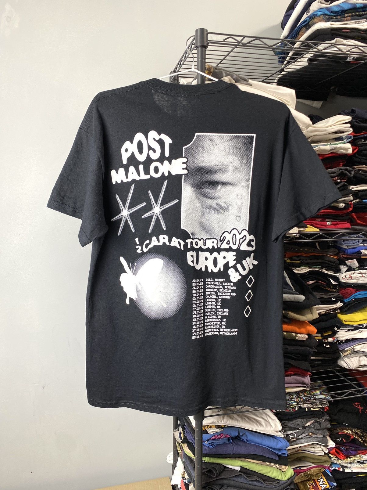 Band Tees Post Malone Twelve Carat Tour T Shirt Posty Co Size US M / EU 48-50 / 2 - 1 Thumbnail