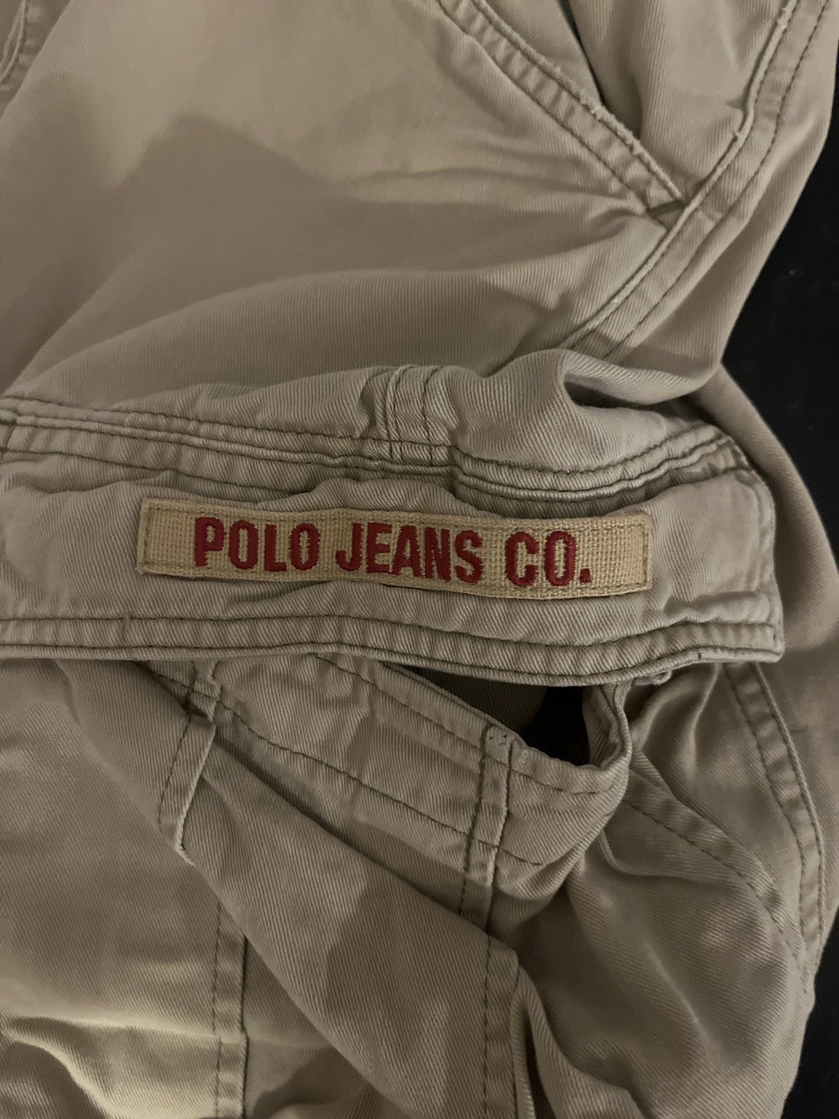 Polo Ralph Lauren POLO JEANS COMPANY CARGO DENIM Size US 33 - 2 Thumbnail