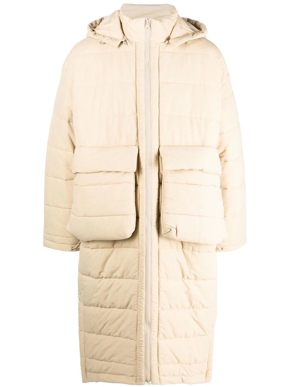 Henrik Vibskov !DS! AW22 Henrik Vibskov Apollo Almond Long Puffer Coat Size M / US 6-8 / IT 42-44 - 3 Thumbnail