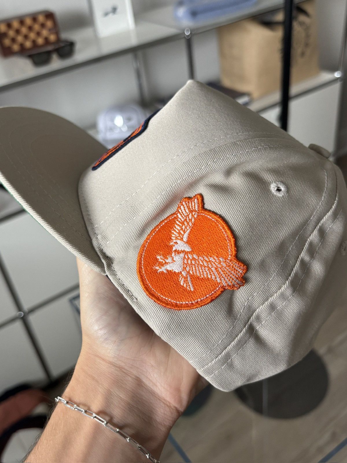 Rhude RHUDE | OFF ROAD RALLY PATCH LOGO HAT Size ONE SIZE - 7 Thumbnail