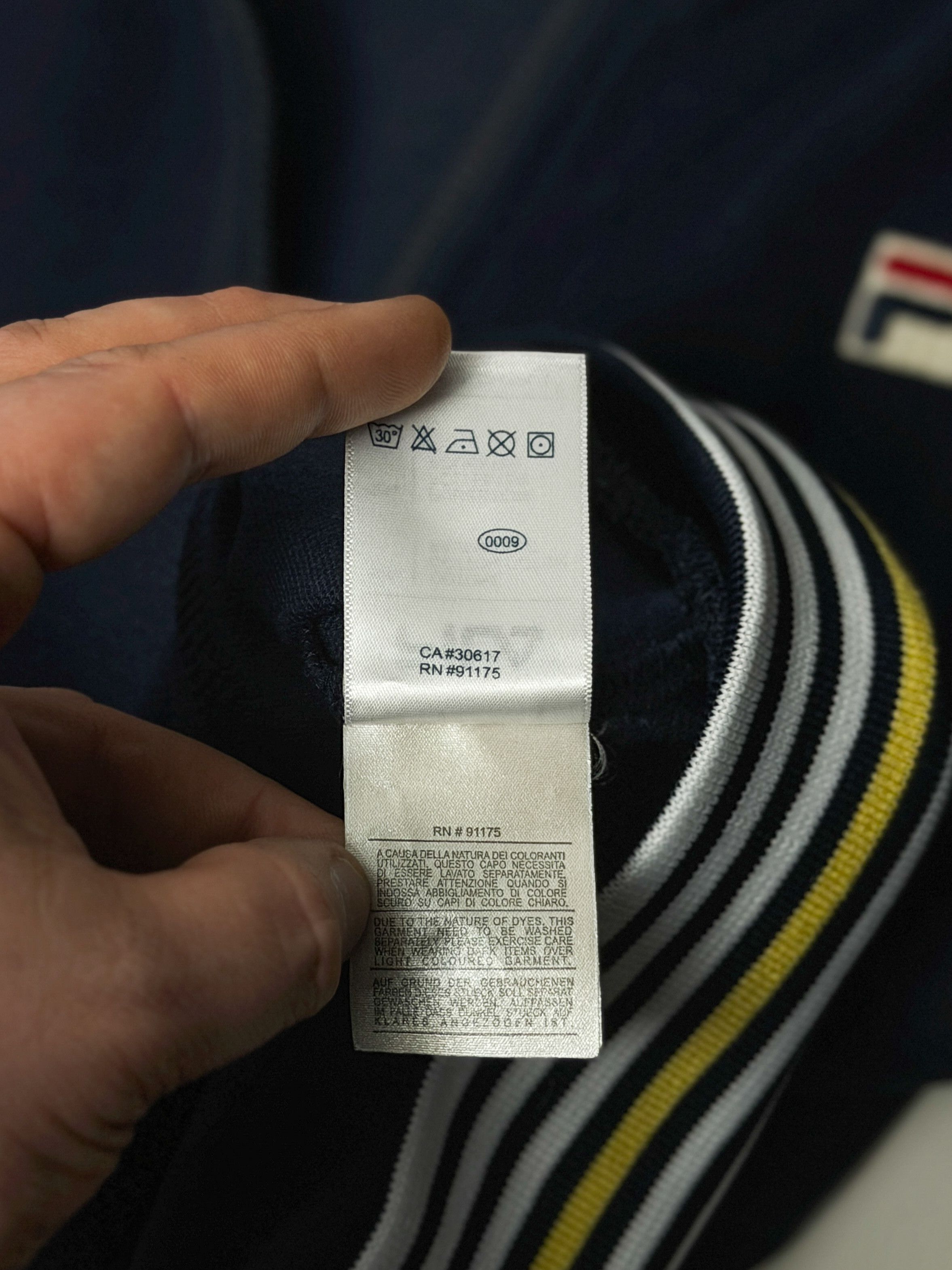 Fila Fila White Line Men’s Track Top Size US L / EU 52-54 / 3 - 7 Thumbnail