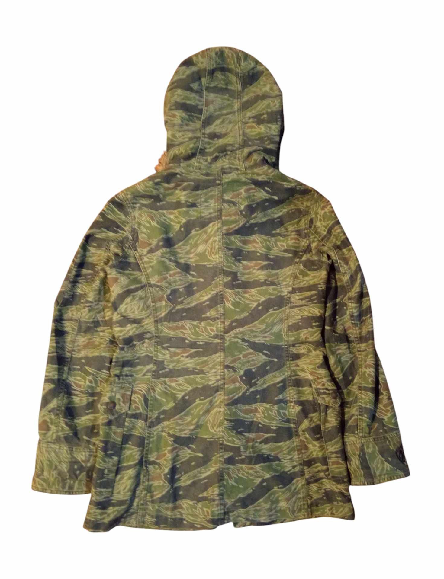Hysteric Glamour × Japanese Brand × Vintage Vintage Hysteric Glamour Tiger Stripes Camouflage Fur Jacket Size US M / EU 48-50 / 2 - 2 Thumbnail
