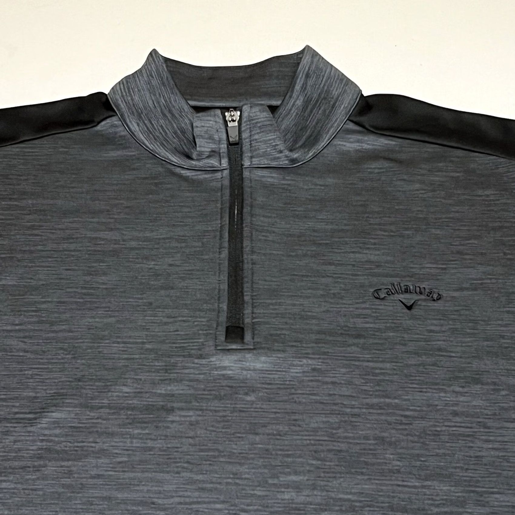 Callaway Callaway Mens XL 1/4 Zip Pullover Sweatshirt Gray Size US XL / EU 56 / 4 - 2 Thumbnail
