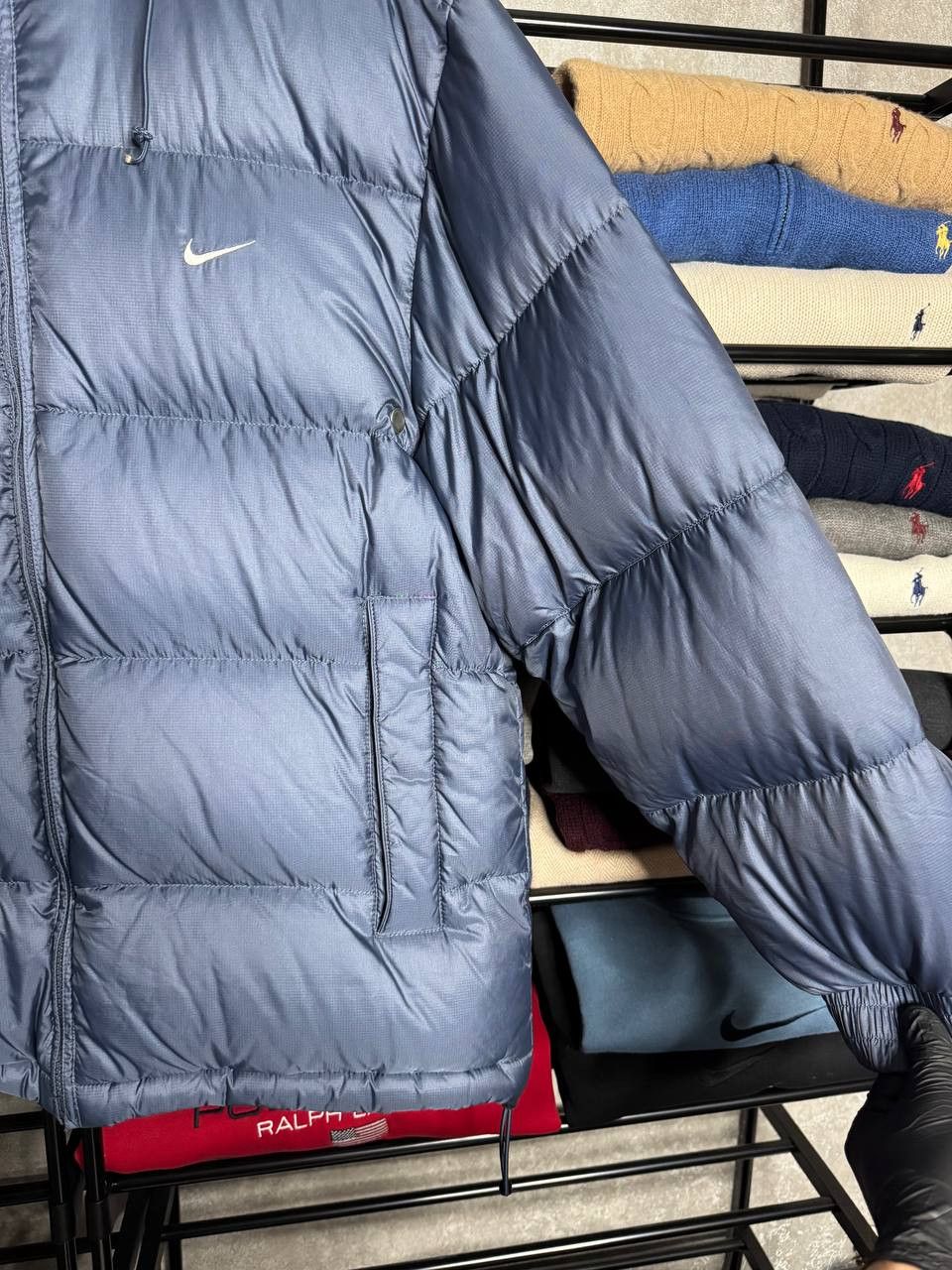 Nike Vintage Very rare down jacket Nike Size US S / EU 44-46 / 1 - 8 Thumbnail