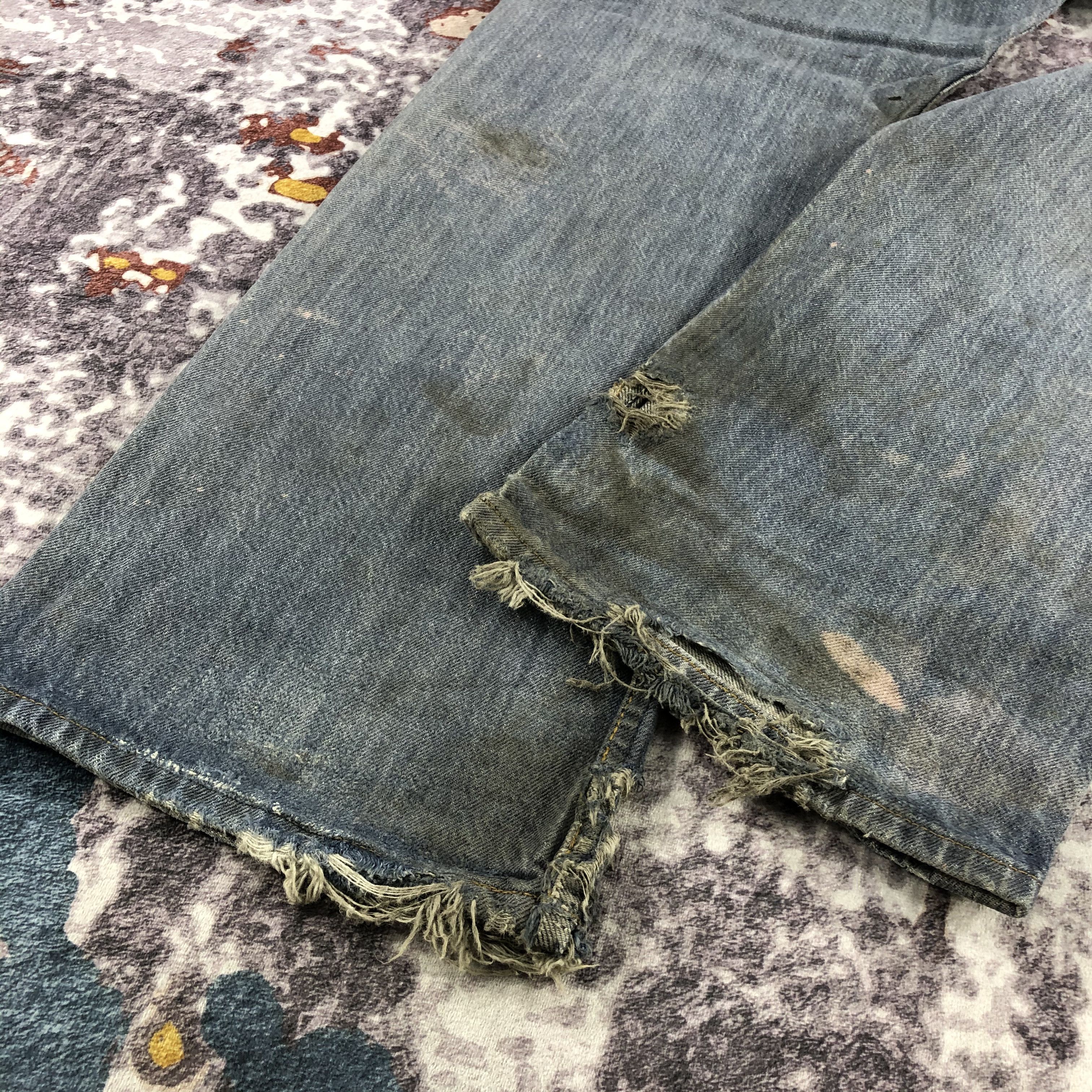 Levi's × Vintage 90s Vintage Levis 501 Jeans-JM2610 Size US 34 / EU 50 - 4 Thumbnail
