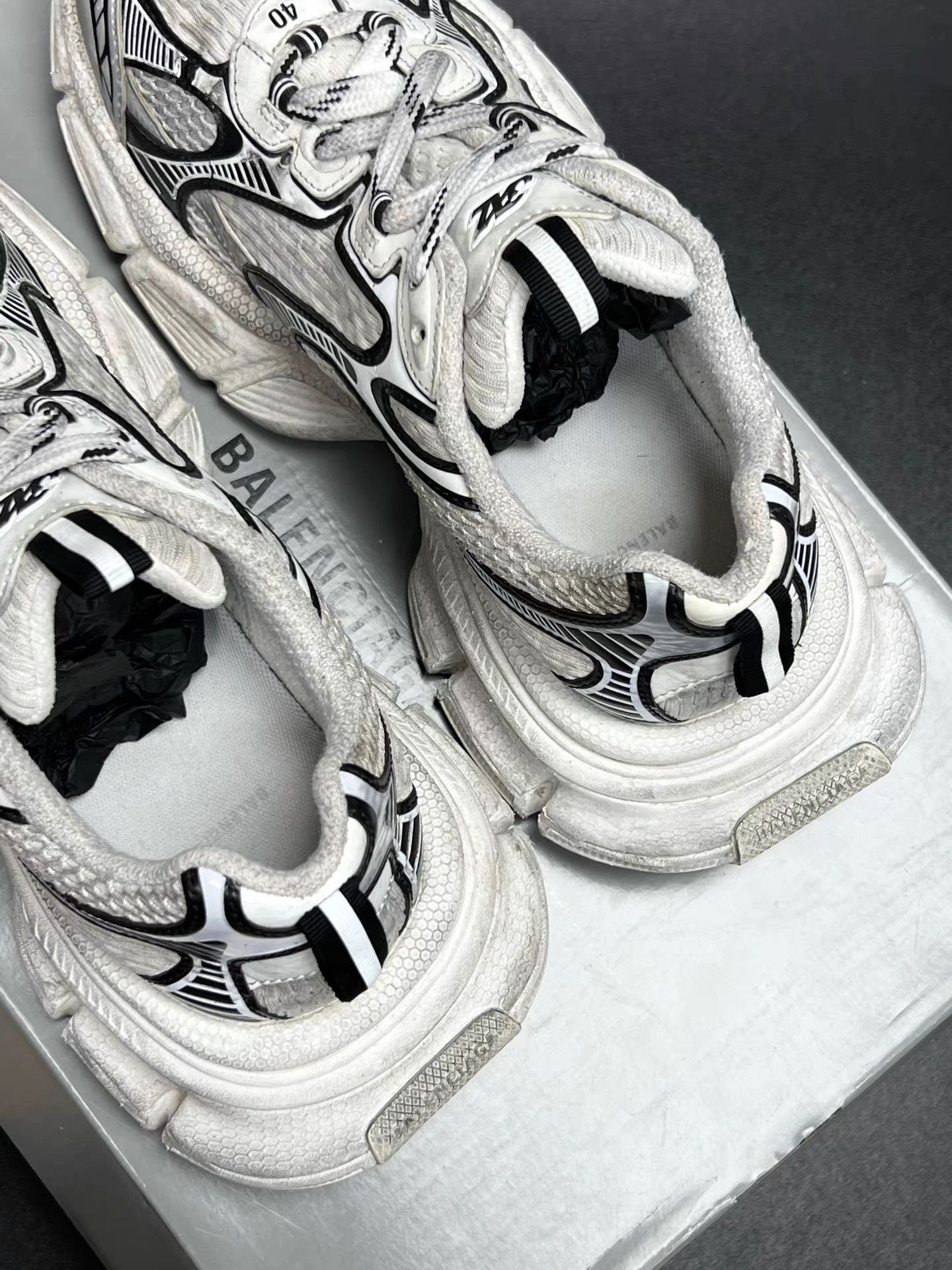Balenciaga Balenciaga 3XL Sneakers K15 Size US 7 / EU 40 - 4 Thumbnail