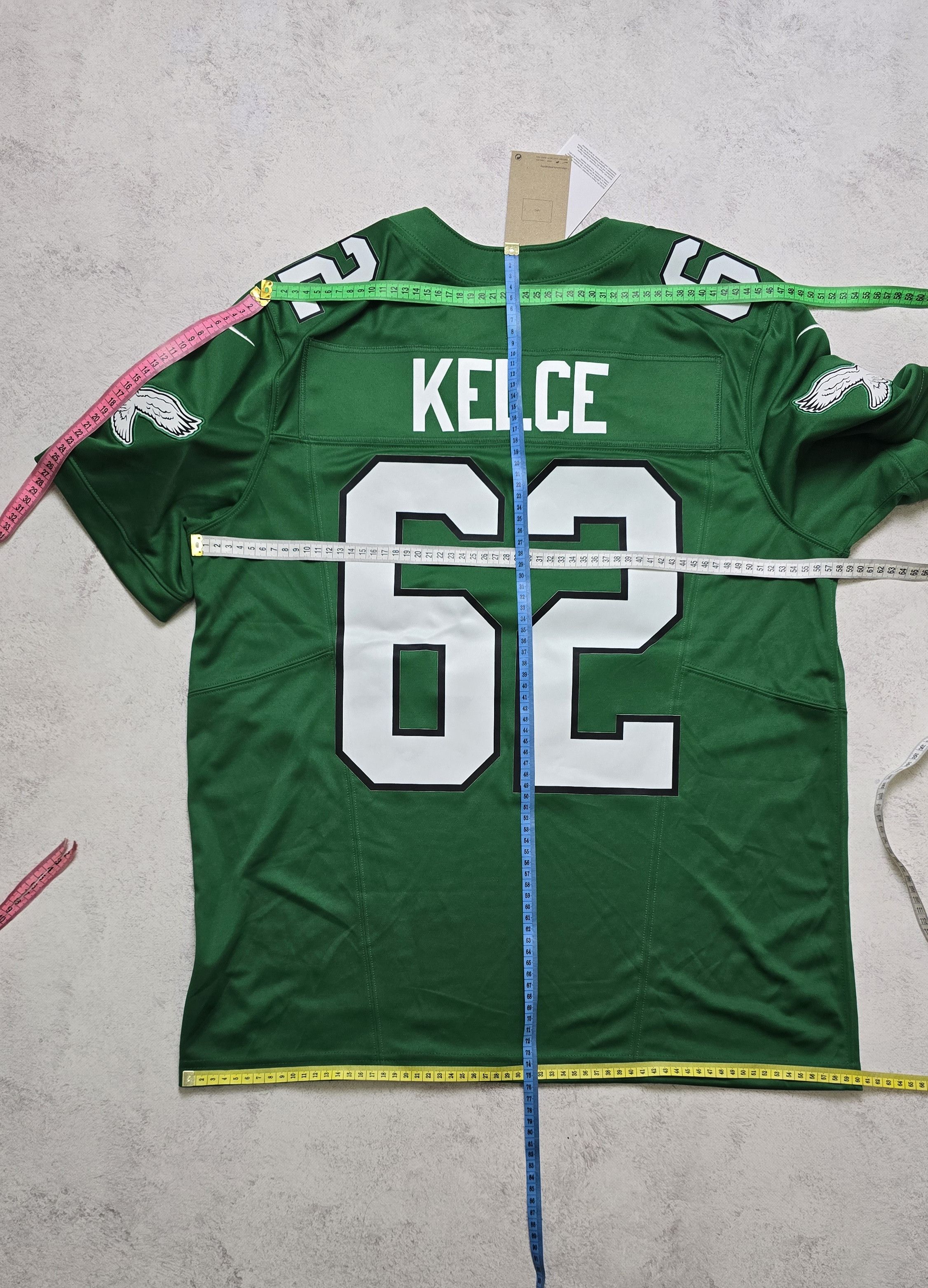 Nike Jason Kelce Philadelphia Eagles FUSE Limited Jersey Kelly Size US L / EU 52-54 / 3 - 4 Thumbnail