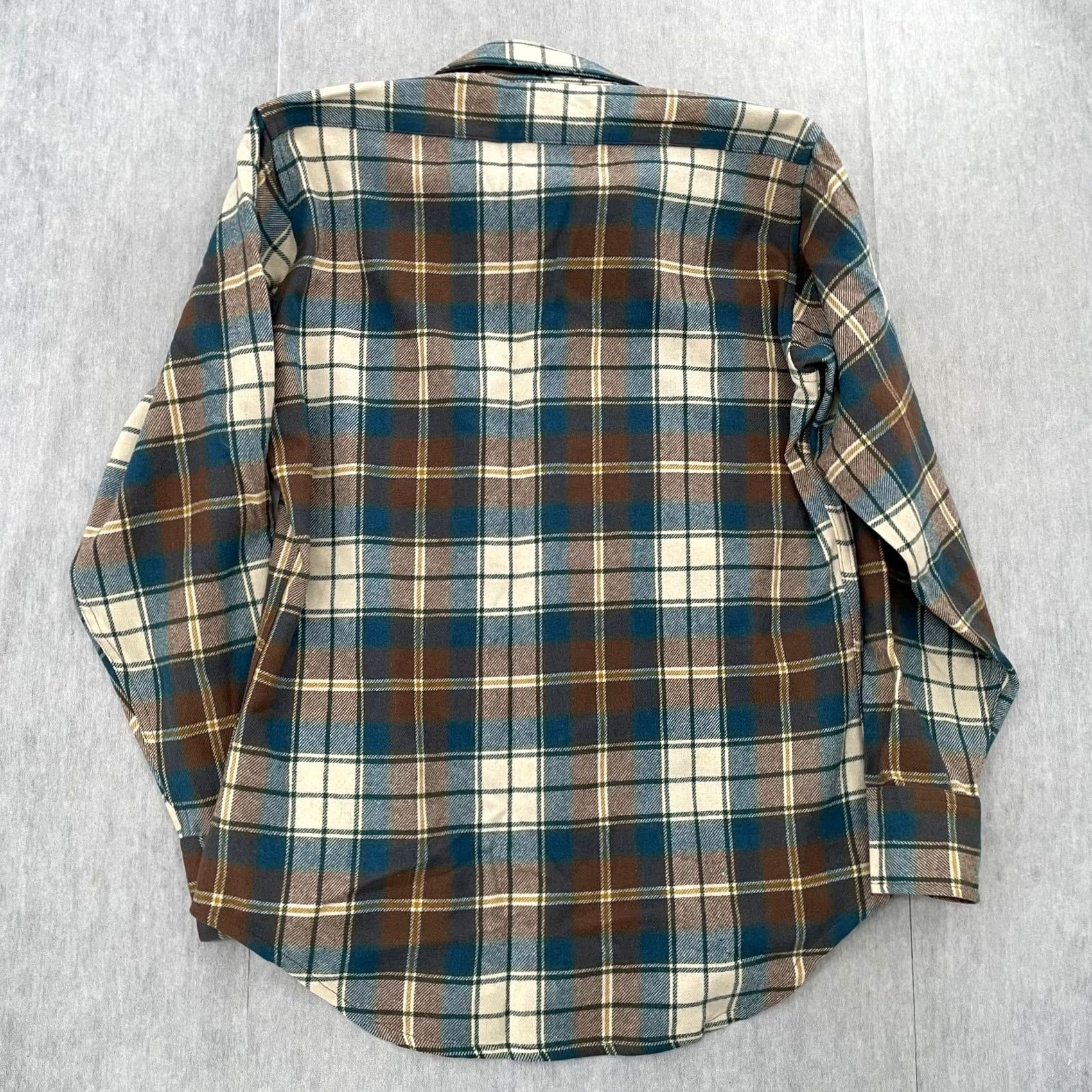 Pendleton VINTAGE Pendleton Lobo Shirt Mens M Plaid Wool Flannel 80s Button-Up Shirt Size US M / EU 48-50 / 2 - 3 Thumbnail