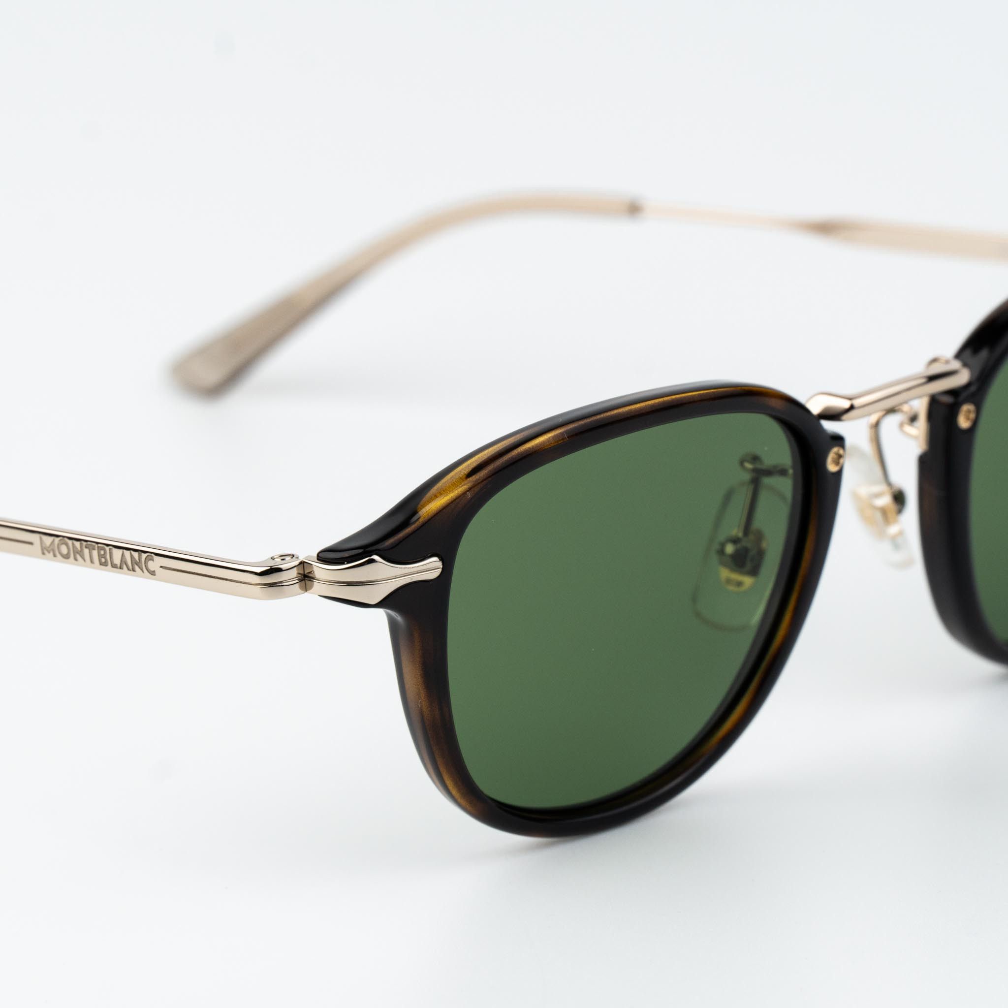 Montblanc Montblanc Men Sunglasses Round MB0336S 002 NEW AUTHENTIC Size ONE SIZE - 6 Thumbnail
