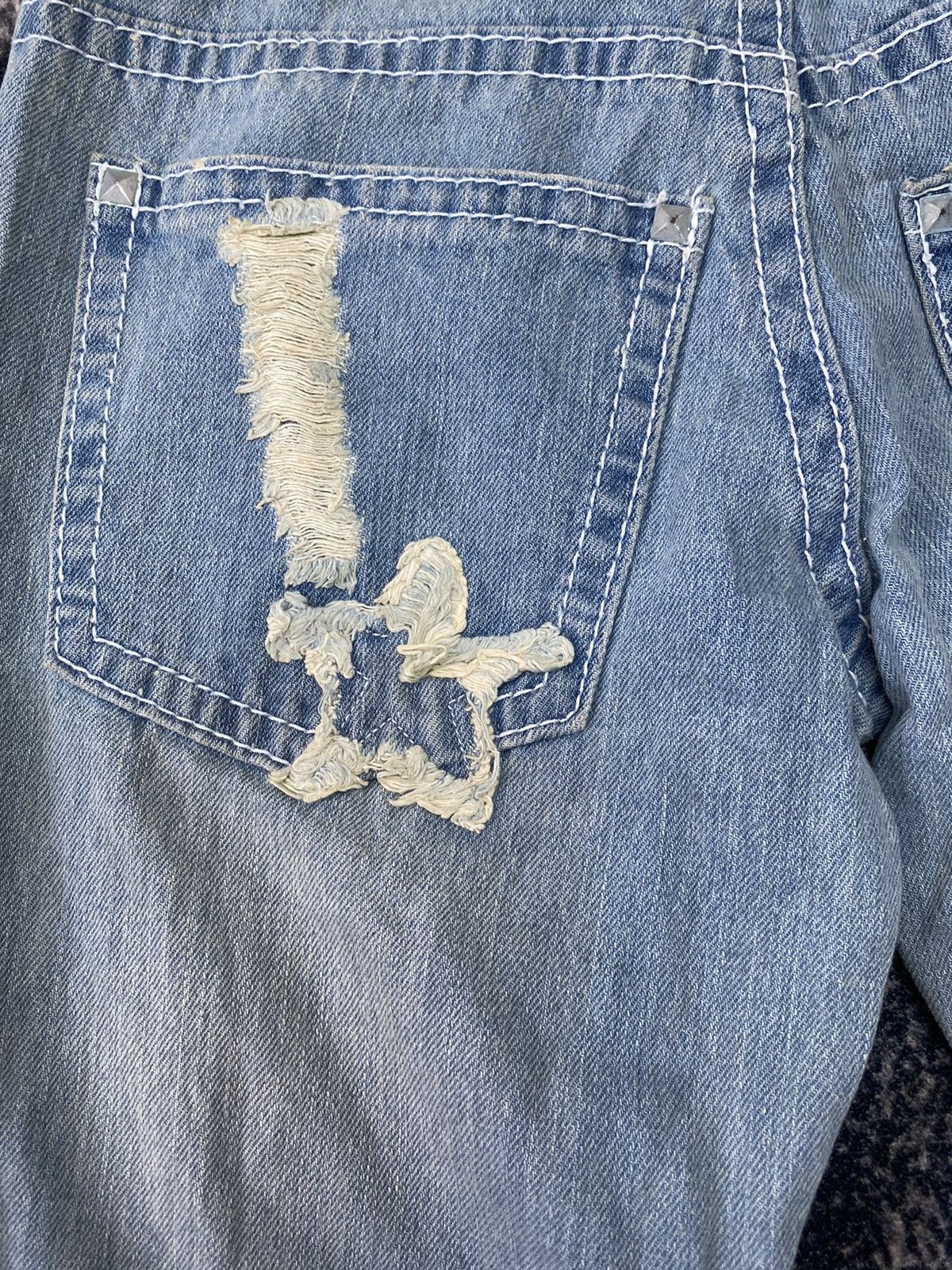 Japanese Brand Japanese Brand Bluemoon Blue Jeans 1993 Are You Ready ?! Size 30" / US 8 / IT 44 - 10 Thumbnail