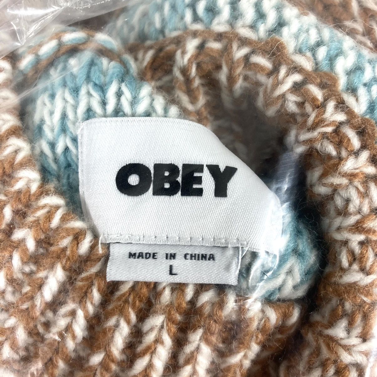 Obey OBEY Dominic Checkerboard Crew Neck Sweater Large NEW Size US L / EU 52-54 / 3 - 5 Thumbnail