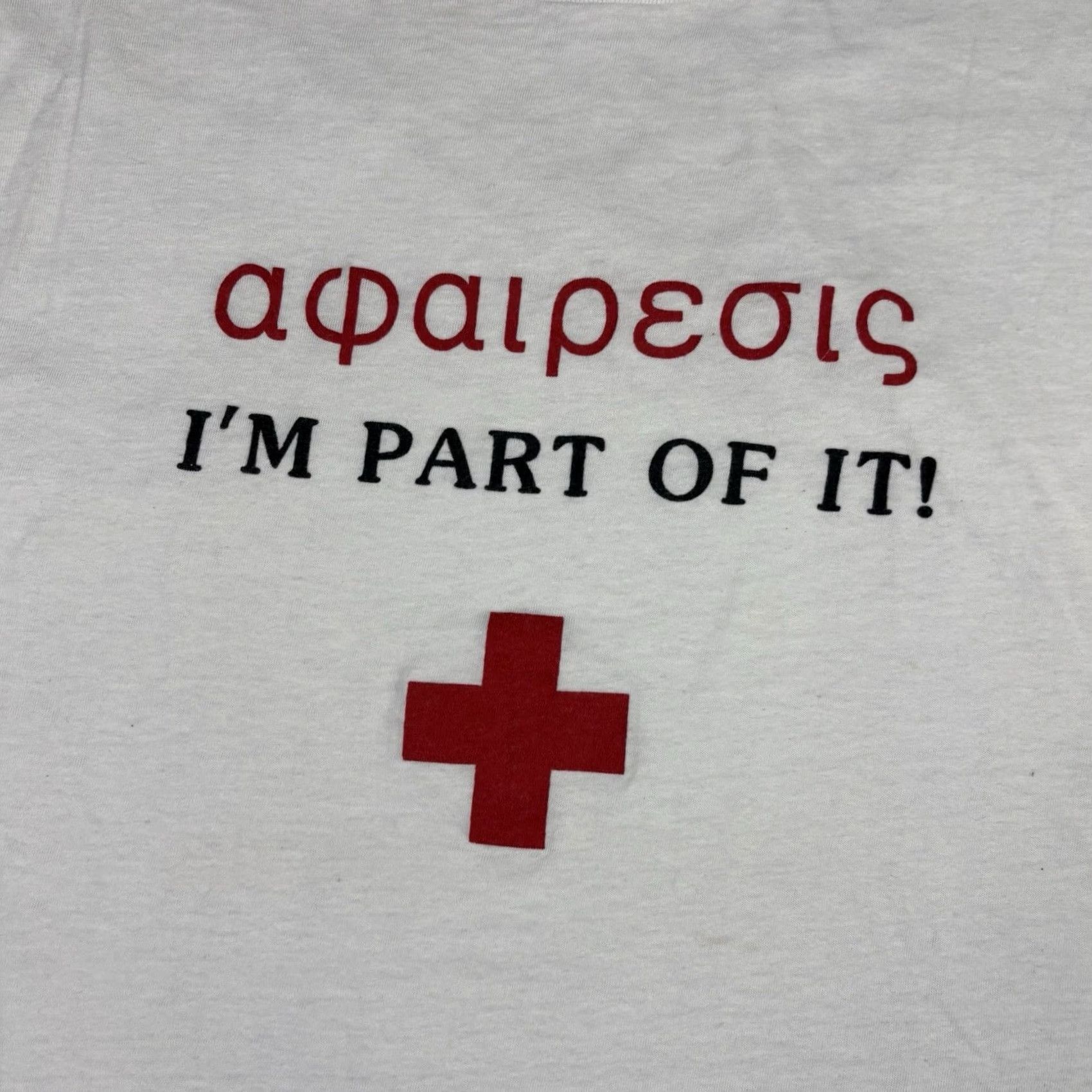 Vintage VINTAGE 80s Blood Center Promo T Shirt White XL Adult Men Short Sleeve Round Neck Cotton Size US XL / EU 56 / 4 - 3 Thumbnail