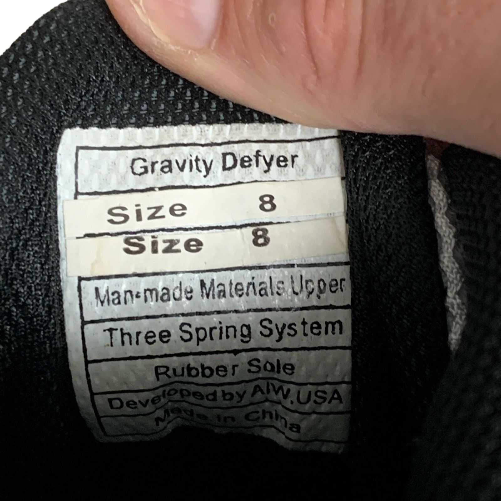gravitypope GRAVITY DEFYER GDEFY MIGHTY WALK WALKING SHOES SZ 8 LIKE NEW Size US 8 / EU 41 - 6 Thumbnail