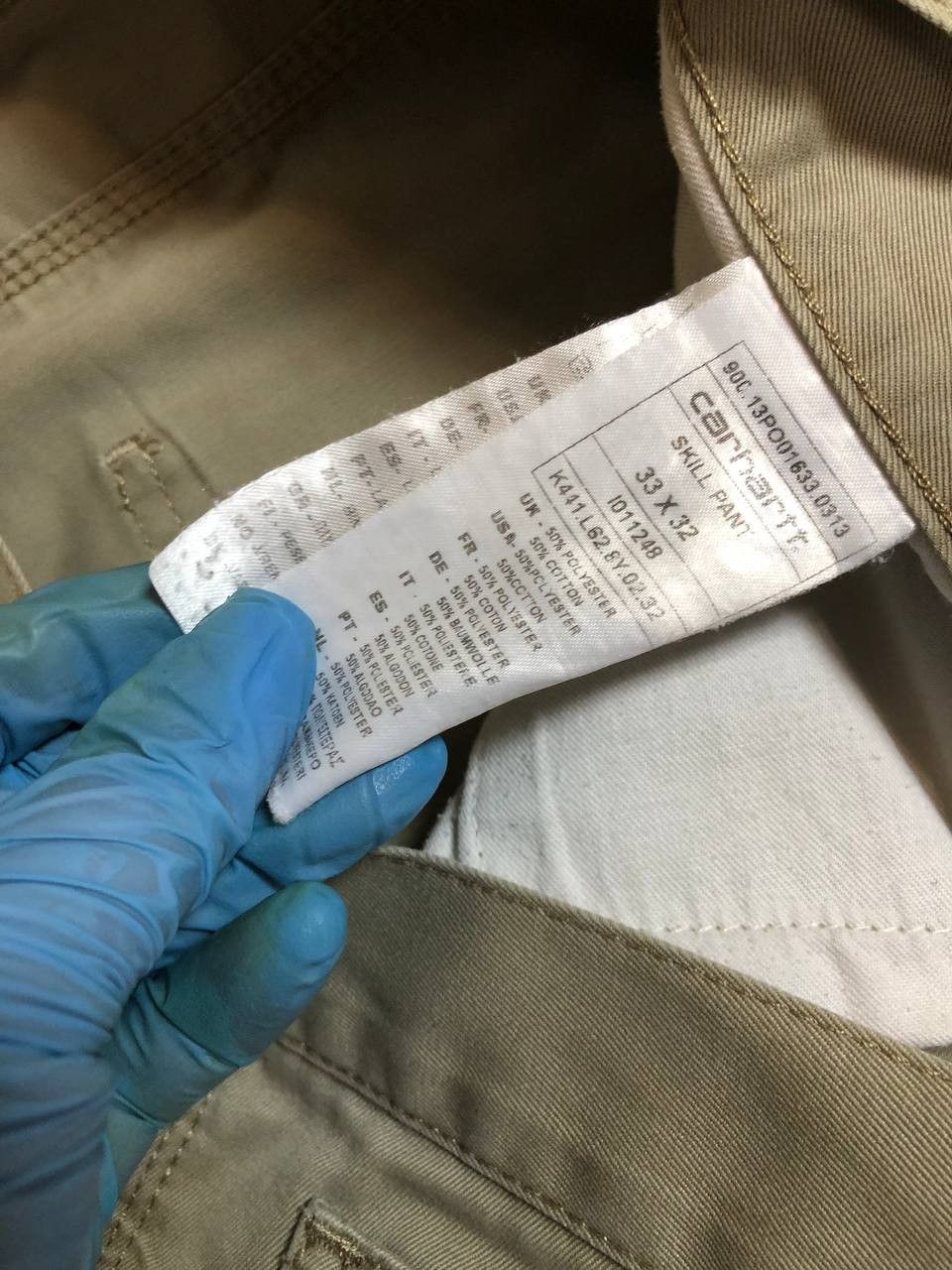 Carhartt Carhartt Pants Men Flex Canvas Relaxed Fit Size US 33 - 2 Thumbnail