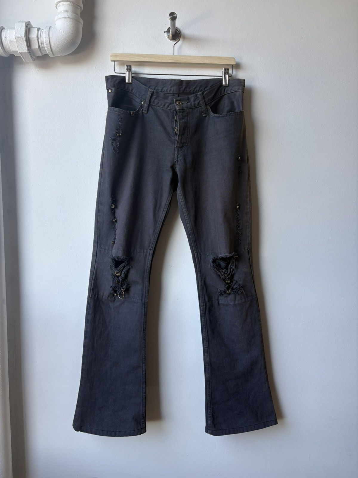 無*様 if six was nineダークグレー アシンメトリータンク If Six Was Nine If Six Was Nine Mud Max | Grailed