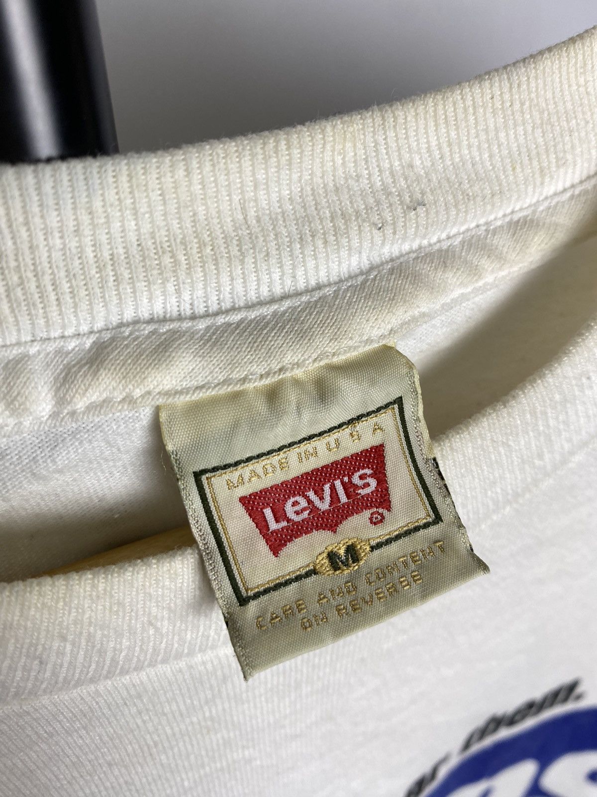 Levi's × Levi's Vintage Clothing Vintage 1990s Levi’s 501 T shirt mens Large tee Rare Size US M / EU 48-50 / 2 - 14 Thumbnail