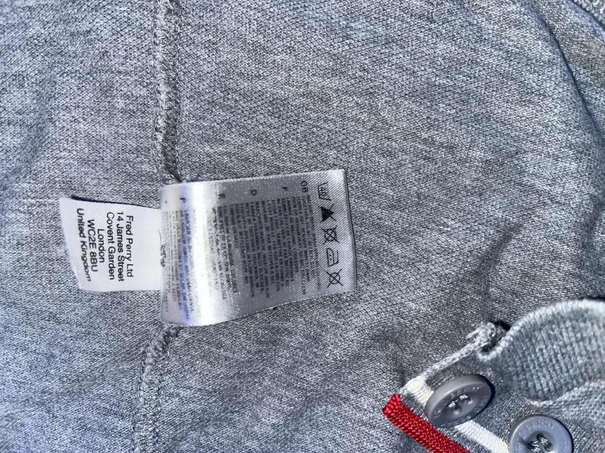 Fred Perry Original Fred Perry Strickjacke (Cardigan) Grau M Size US M / EU 48-50 / 2 - 6 Thumbnail