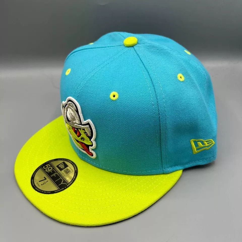 New Era Everett AquaSox Hat Men 7 1/2 MiLB 59Fifty New Era Fitted Size ONE SIZE - 2 Thumbnail