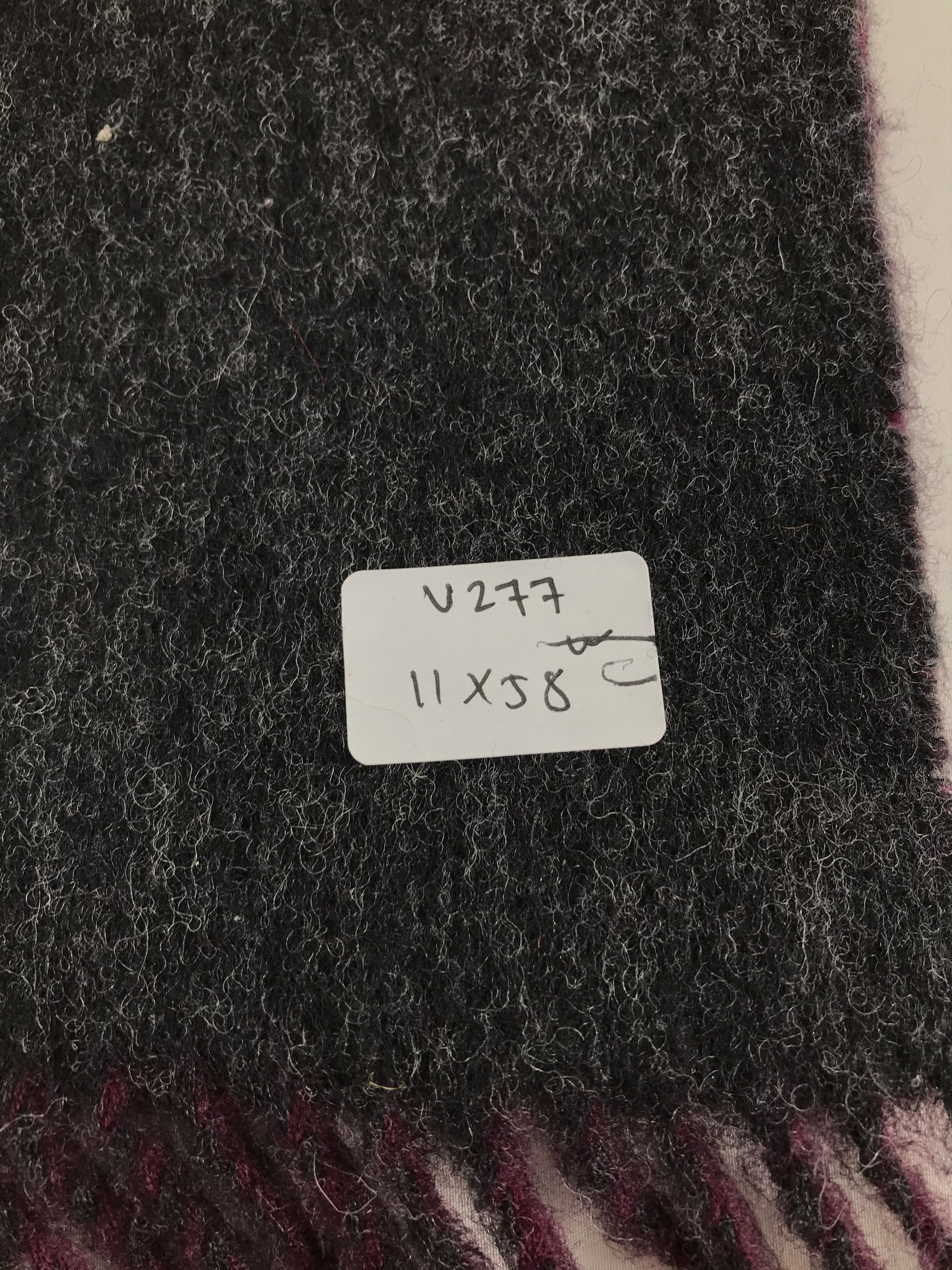 Vintage Philippe Venet Cashmere Scarf Muffler V277 Size ONE SIZE - 5 Thumbnail