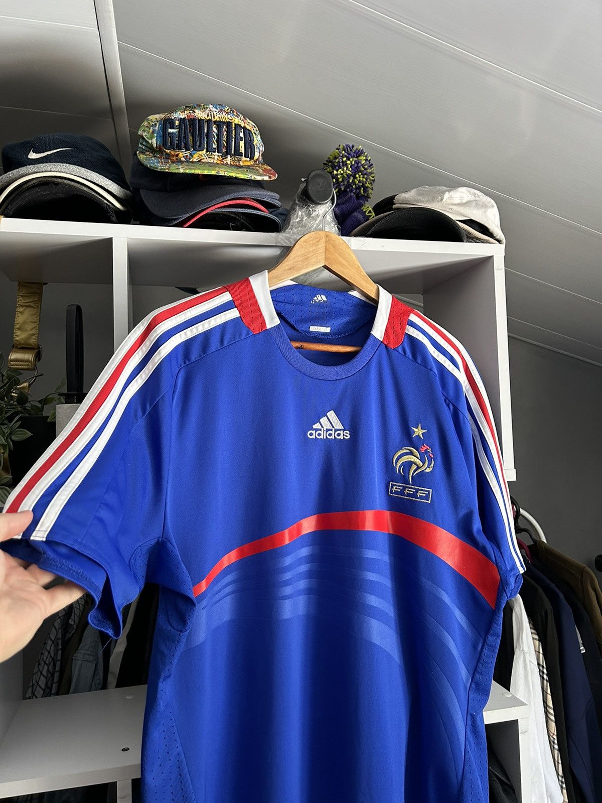 Adidas Adidas France 2008 Home National Team football jersey Size US L / EU 52-54 / 3 - 3 Thumbnail