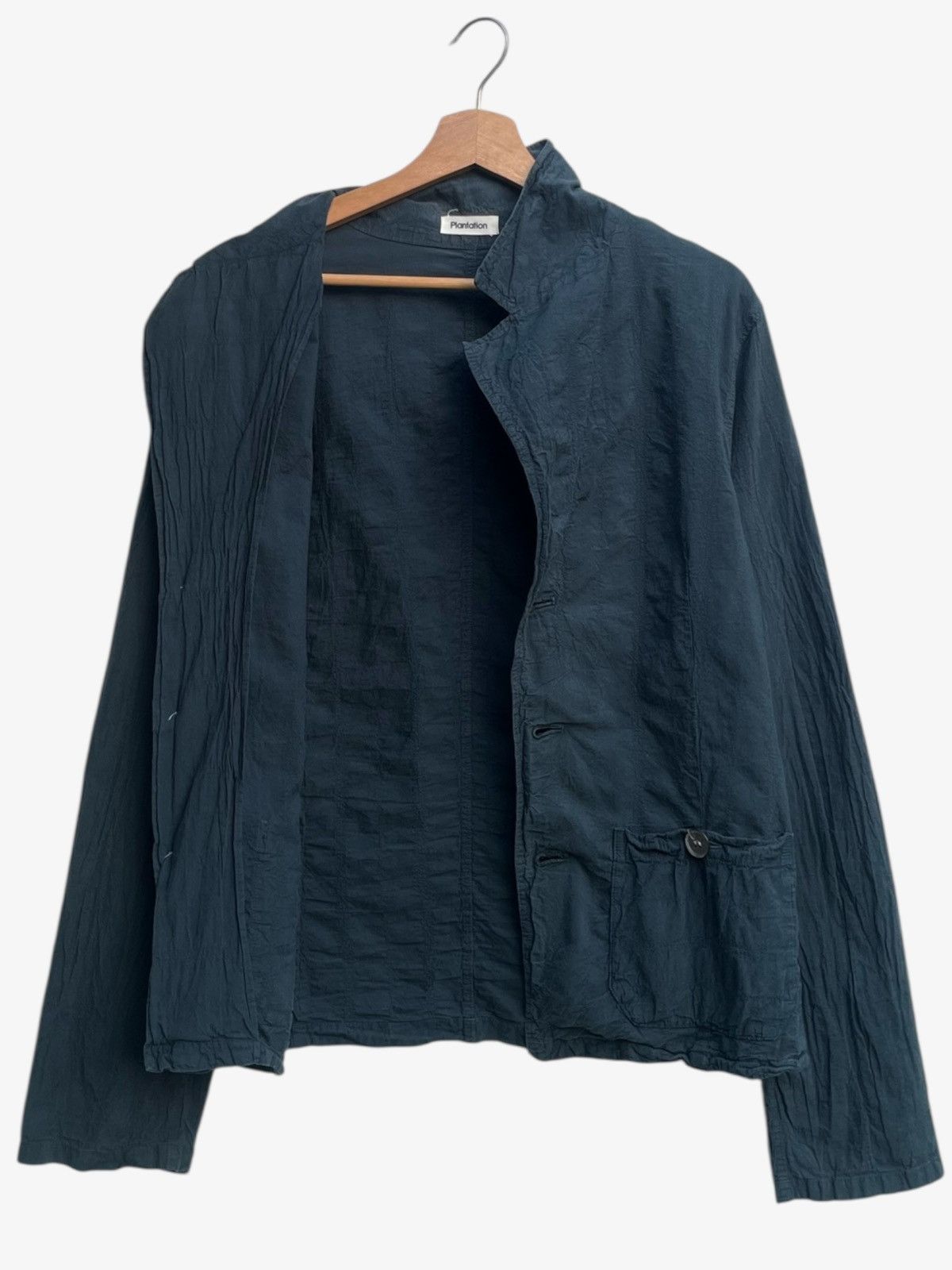 Issey Miyake Plantation Issey Miyake Crinkled Cotton Jacket Size M / US 6-8 / IT 42-44 - 4 Thumbnail