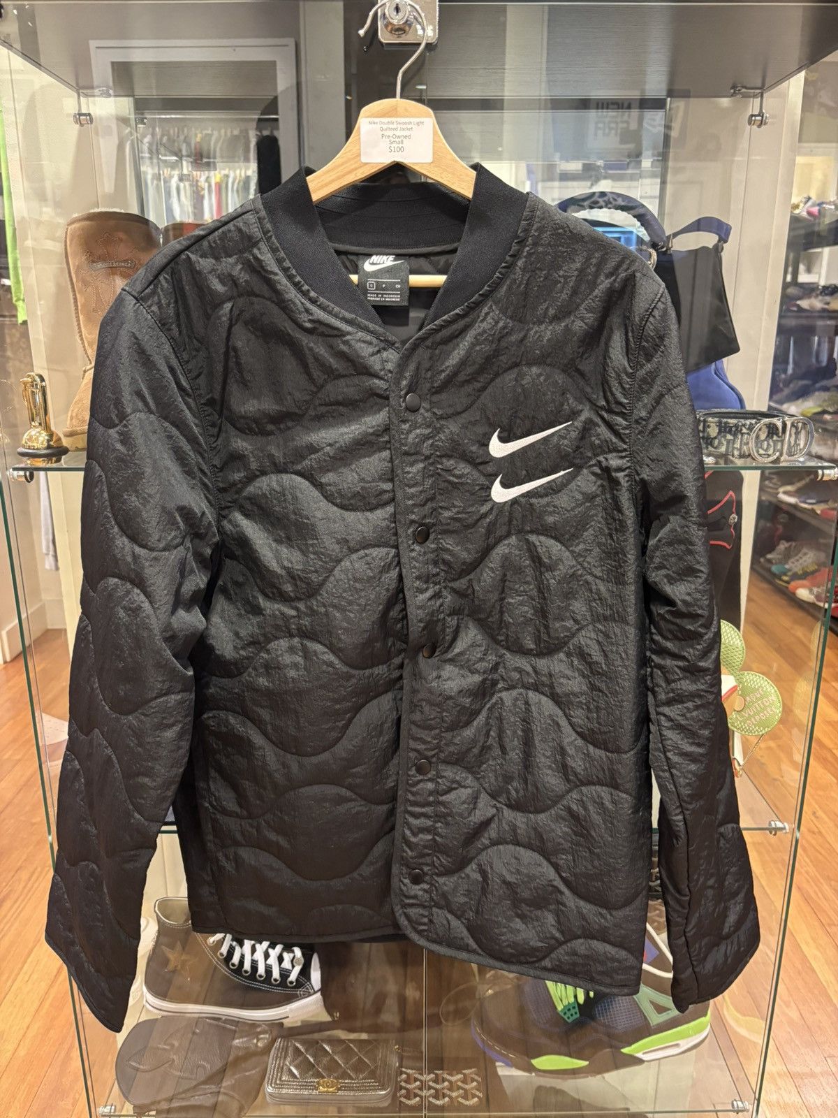 Nike Nike Double Swoosh Light Quilted Jacket | Grailed