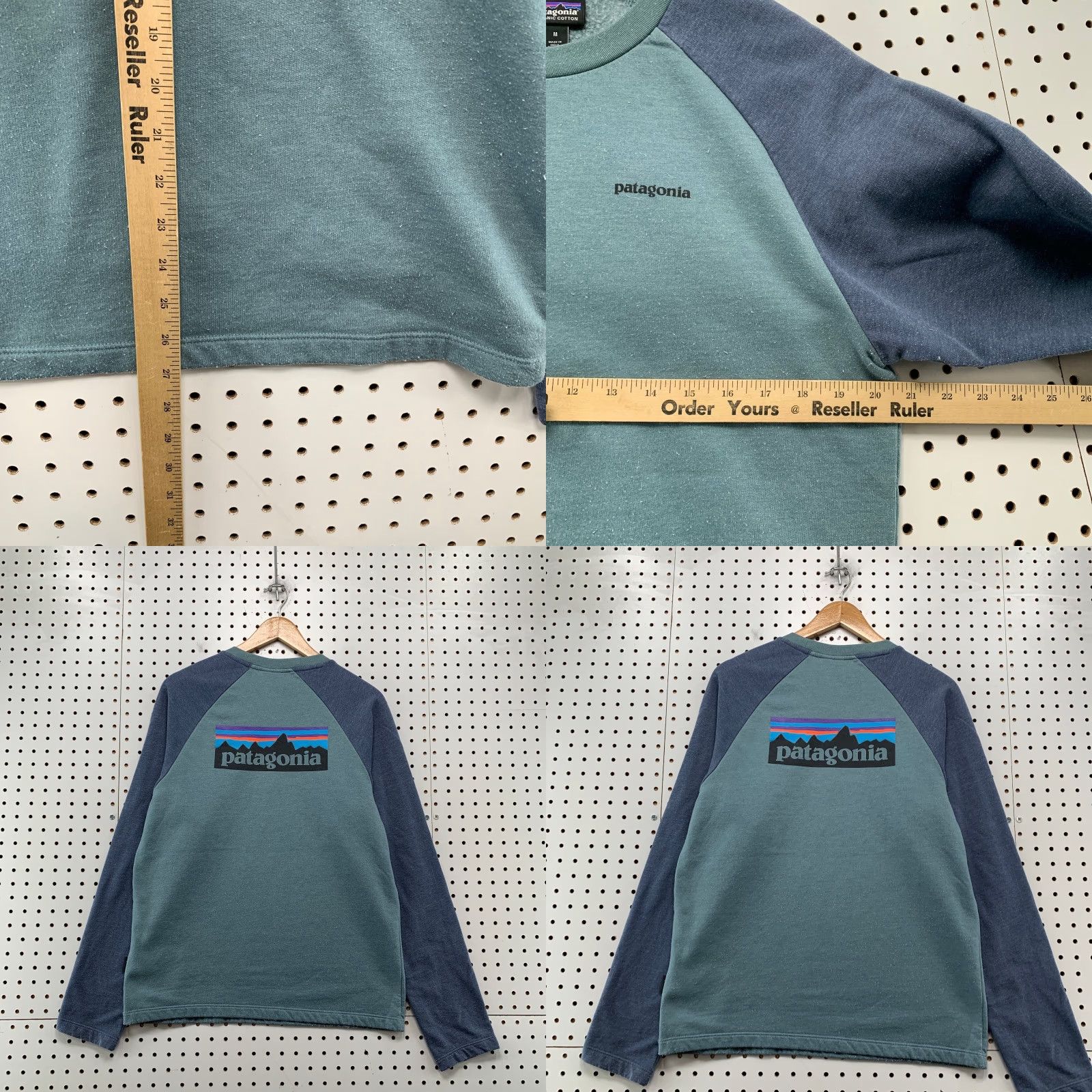 Patagonia Patagonia Sweatshirt Mens M Blue Organic Cotton Crewneck Lightweight Pullover Size US M / EU 48-50 / 2 - 8 Thumbnail