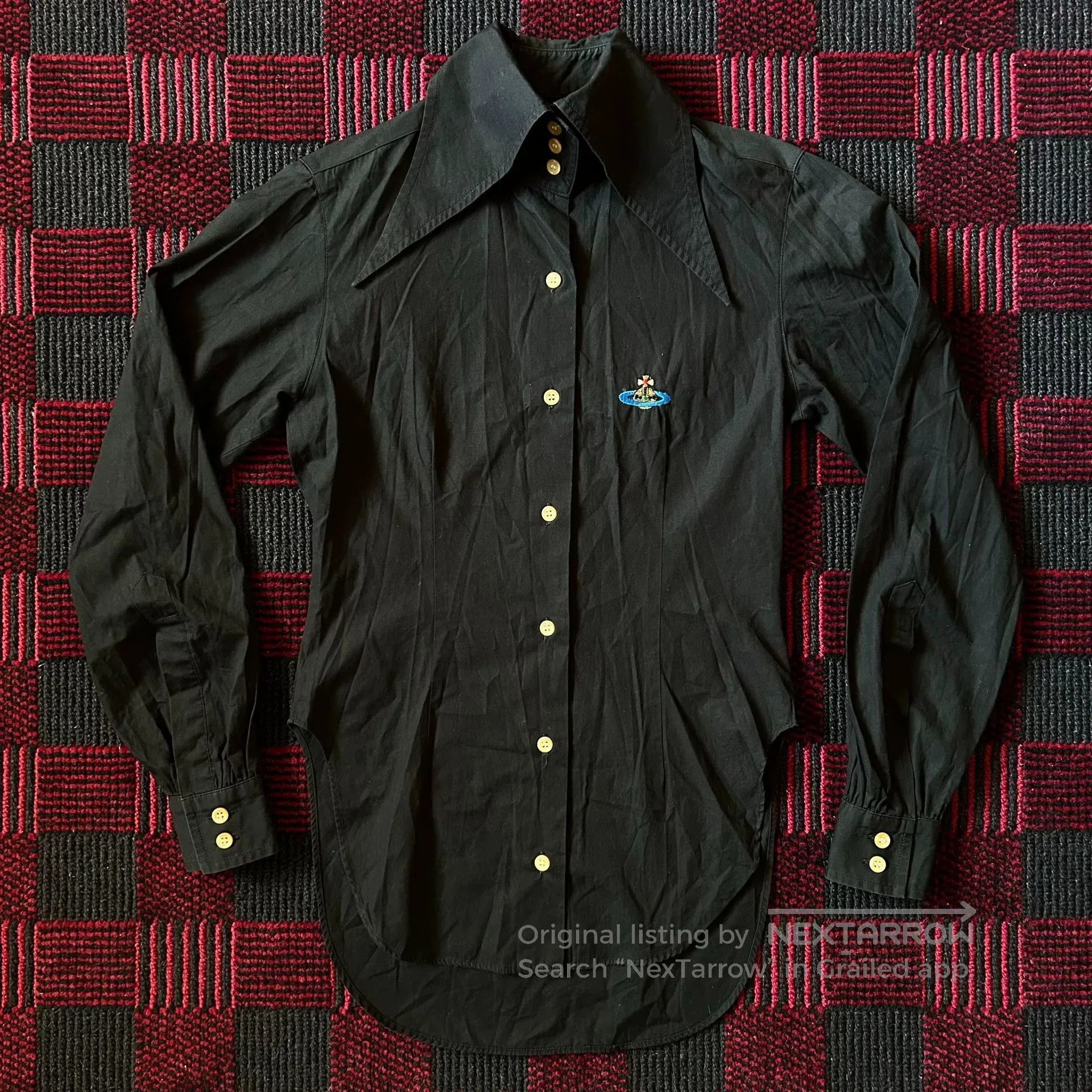 Vivienne Westwood vintage vivienne westwood oversized collar shirt. Size M / US 6-8 / IT 42-44 - 3 Thumbnail