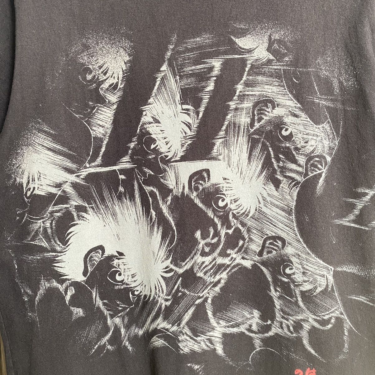 Anime Vintage Hajime No Ippo Boxing Anime ERD GRUNGE GRAIL TEE Size US L / EU 52-54 / 3 - 3 Thumbnail
