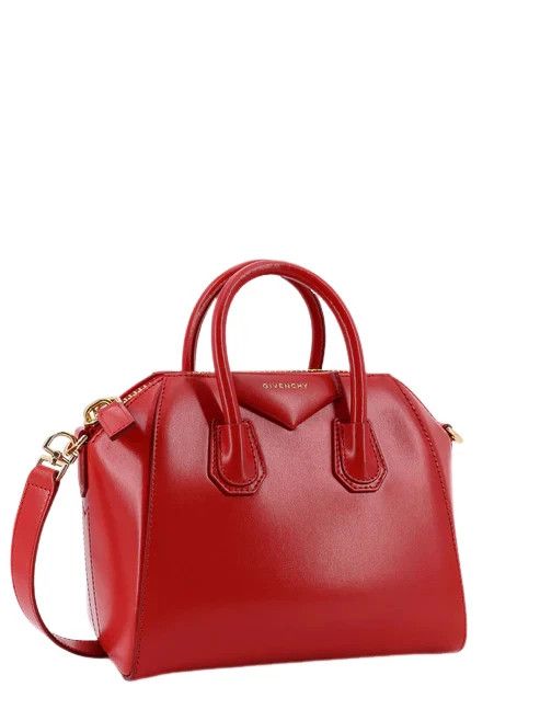 Givenchy GIVENCHY Antigona Mini Vermillon Leather Handbag New Size ONE SIZE - 3 Thumbnail