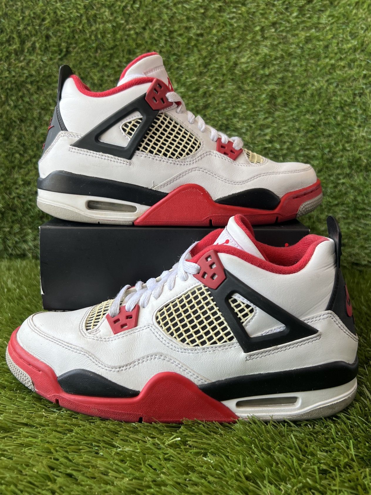 Jordan Brand × Nike Jordan 4 Retro Fire Red (2020) Size US 6 / EU 39 - 1 Thumbnail