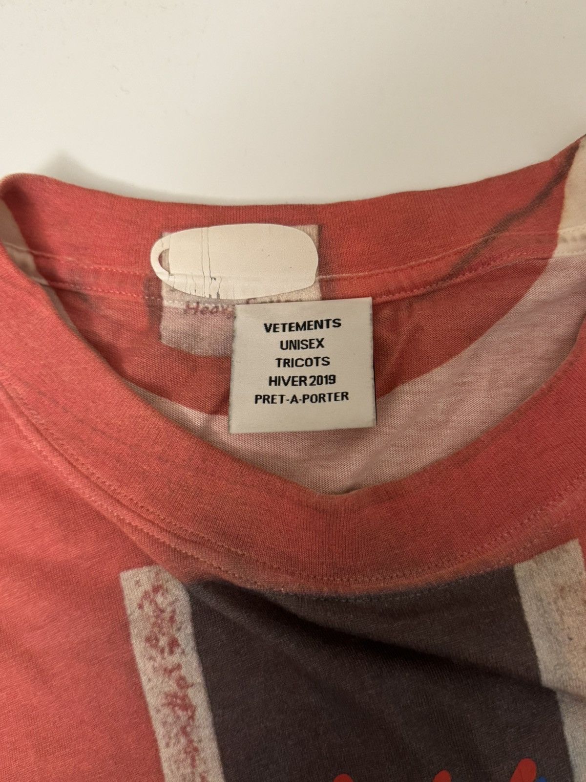 Vetements Vetements PSG Worlds Best Dad Trompe L’oeil T-Shirt Size US S / EU 44-46 / 1 - 4 Thumbnail