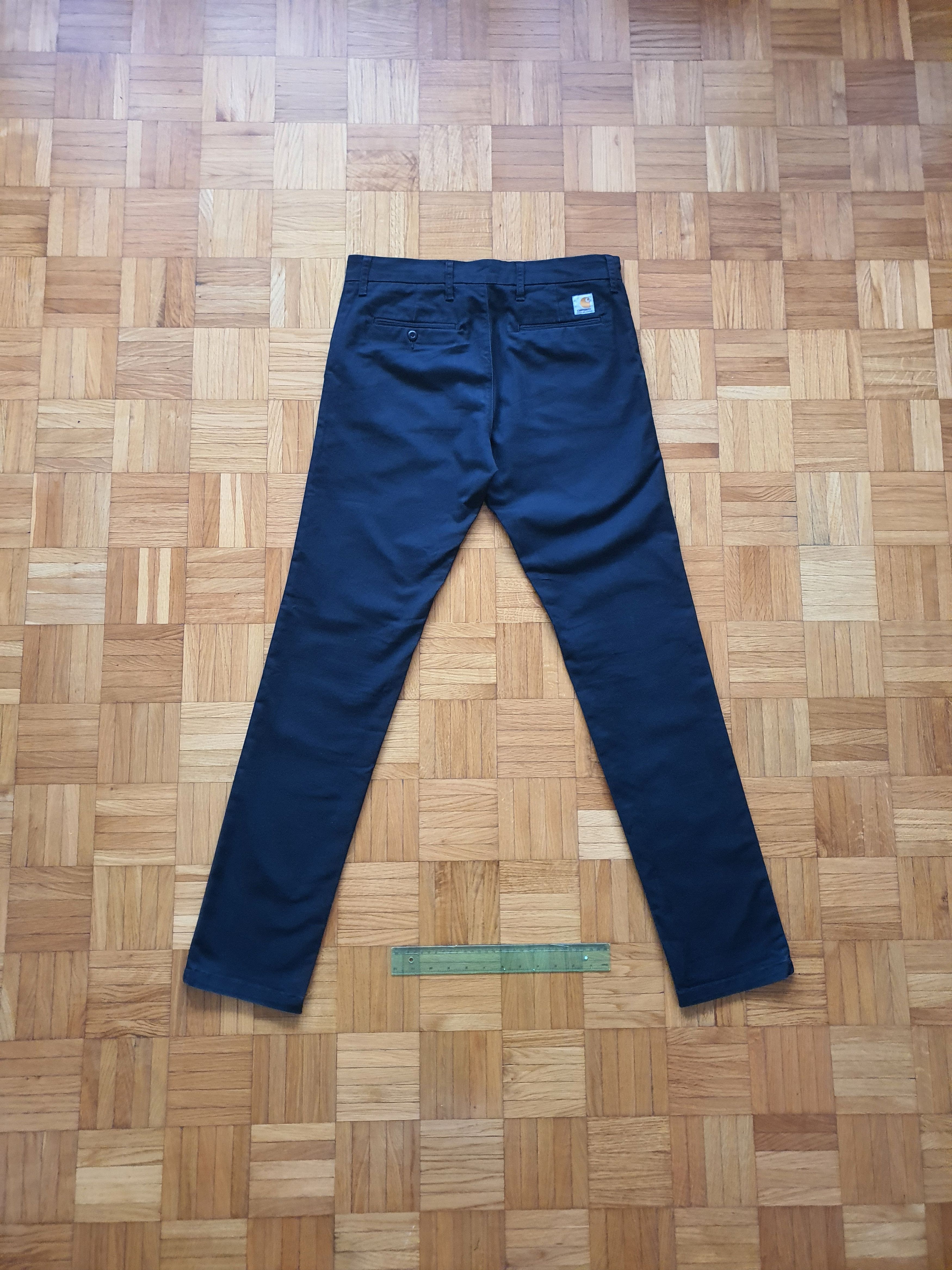 Carhartt Wip Work-In-Progress Chinos Trousers Pants - SID PANT Size US 33 - 2 Thumbnail